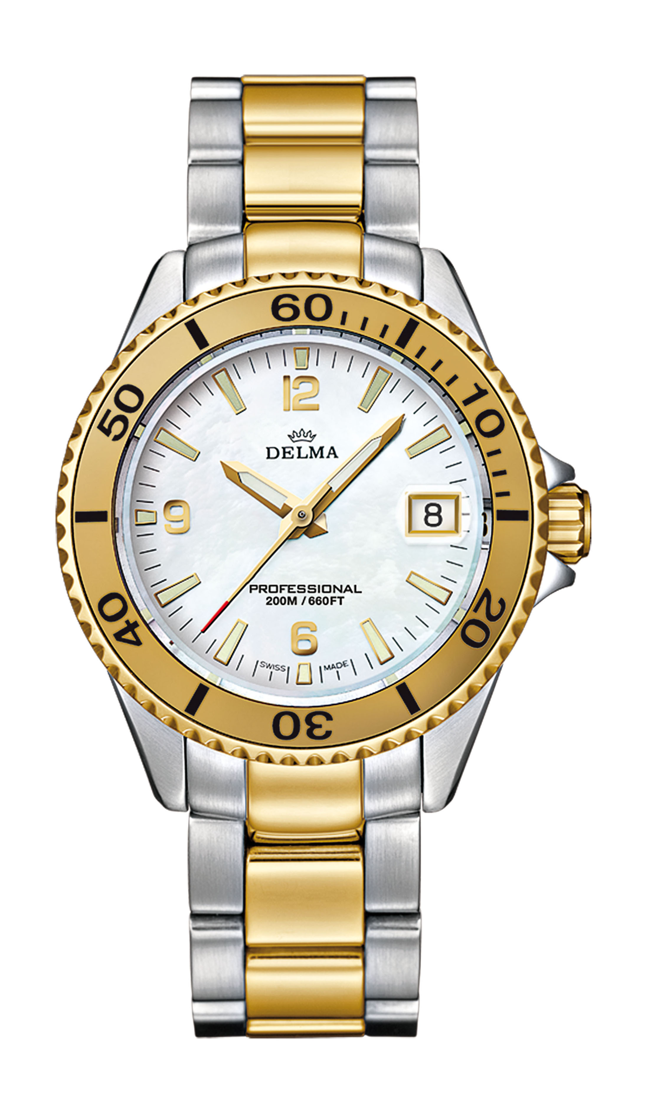 Delma Santiago Ladies Quartz luxury timepiece - detailed view