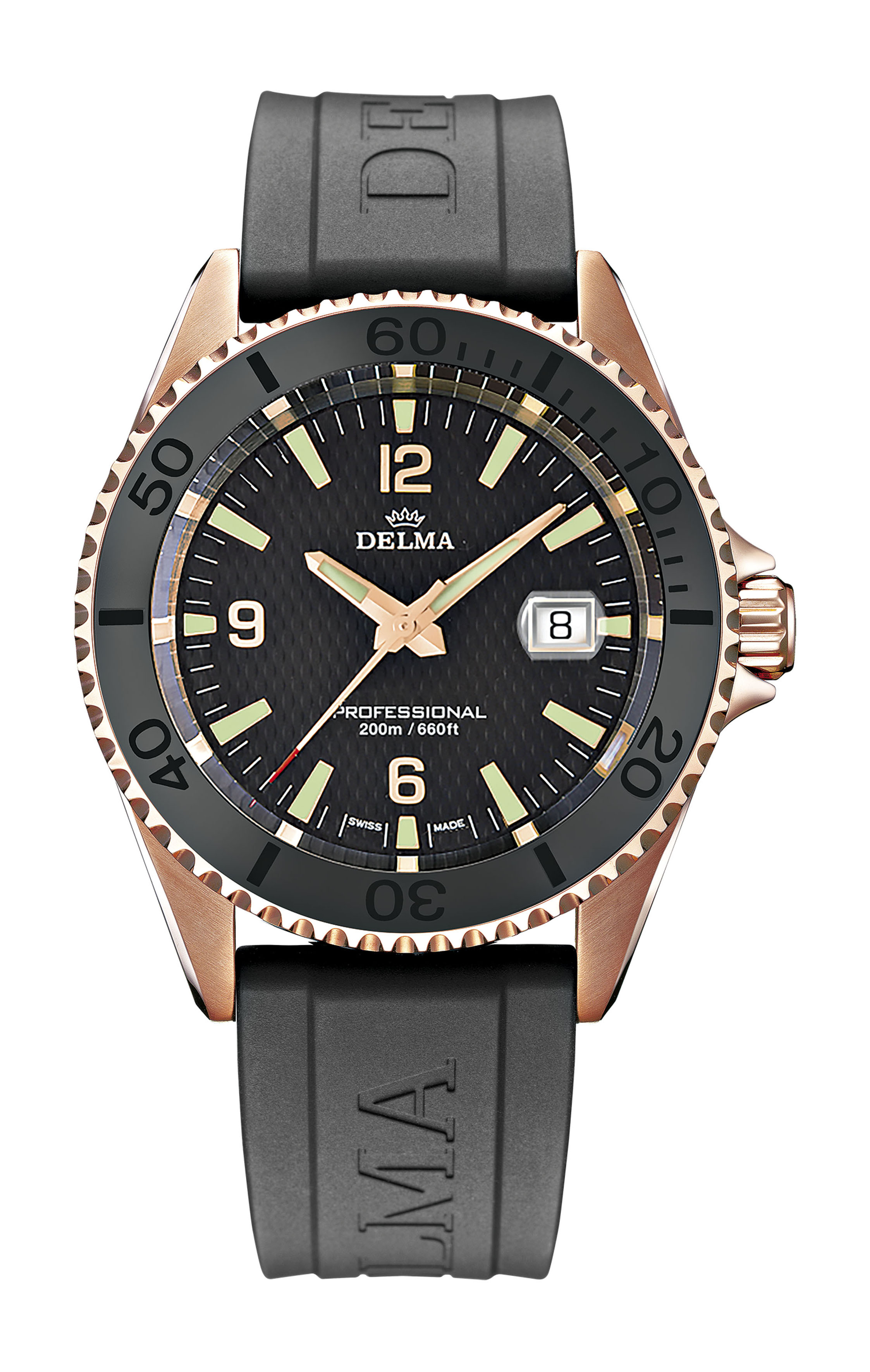 Delma Santiago Ceramic luxury timepiece - detailed view