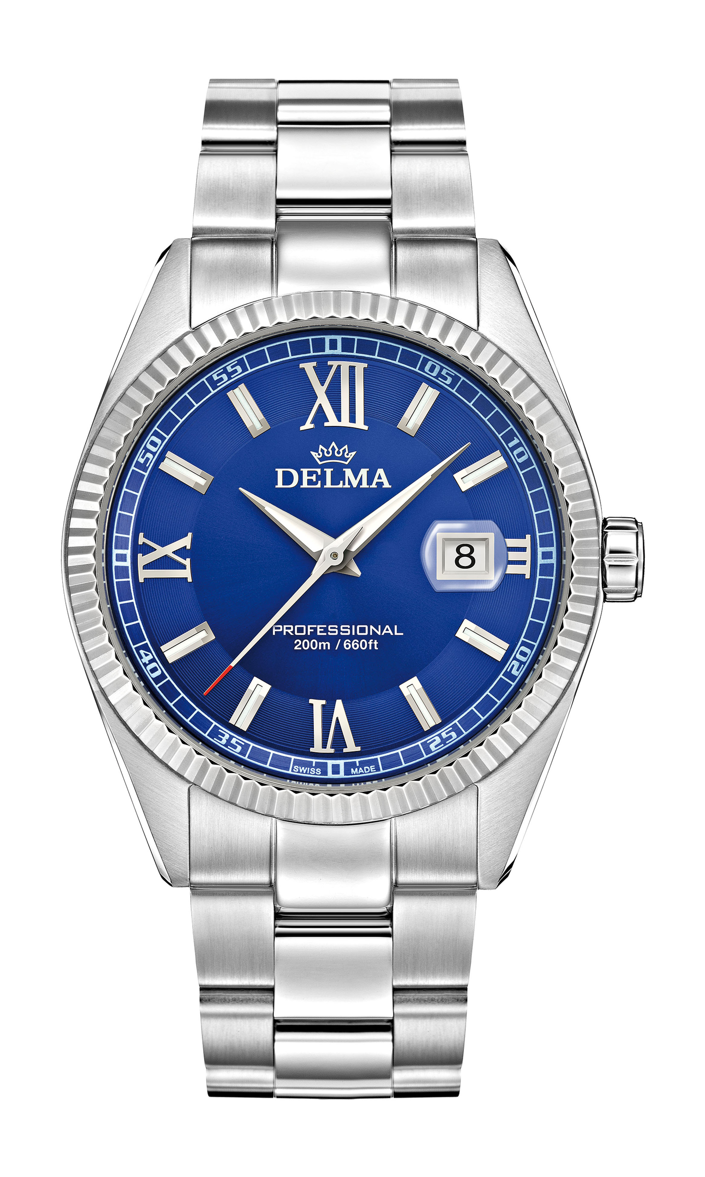 Delma Sea Star luxury timepiece - detailed view