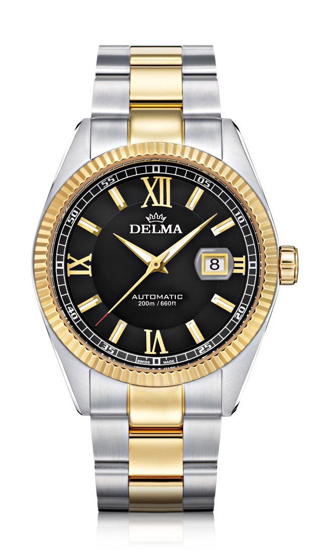 Delma Sea Star luxury timepiece - detailed view