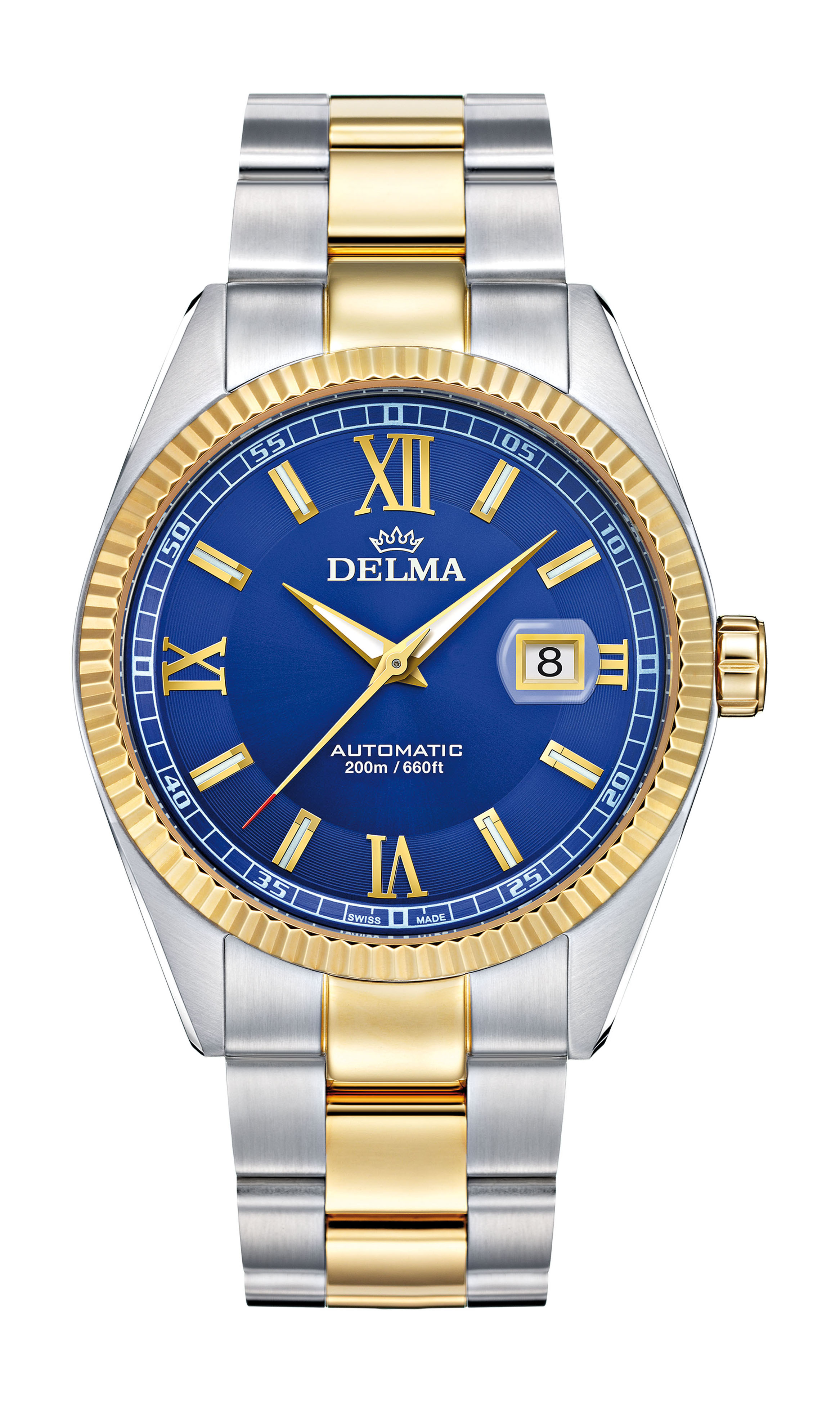 Delma Sea Star luxury timepiece - detailed view