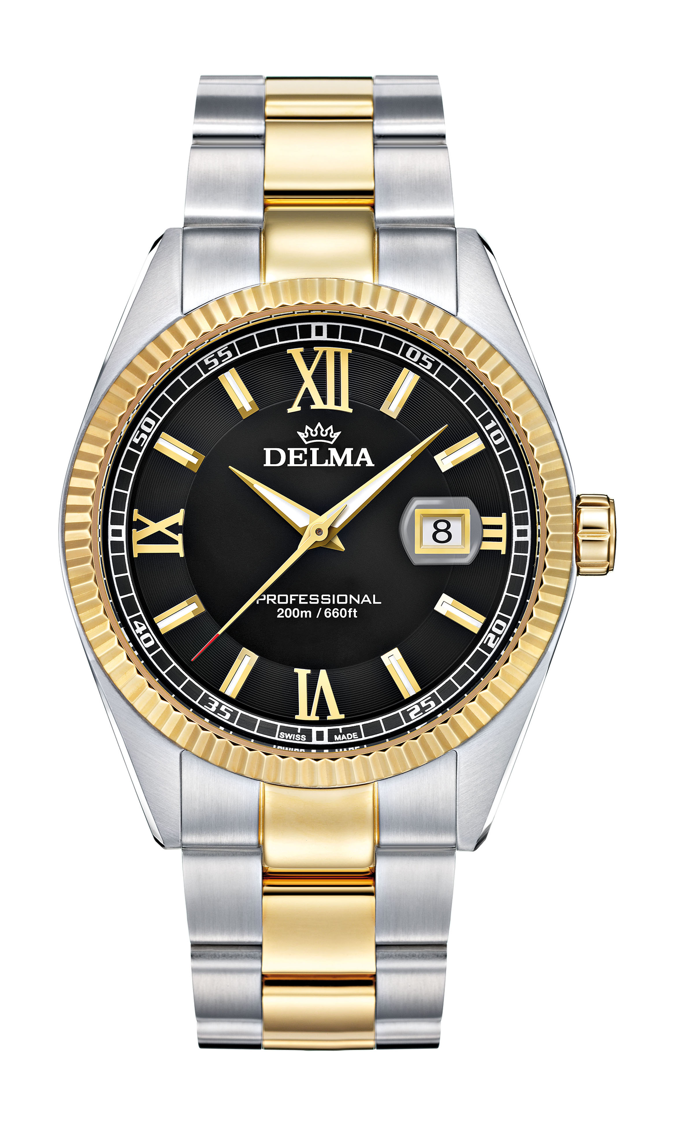 Delma Sea Star luxury timepiece - detailed view