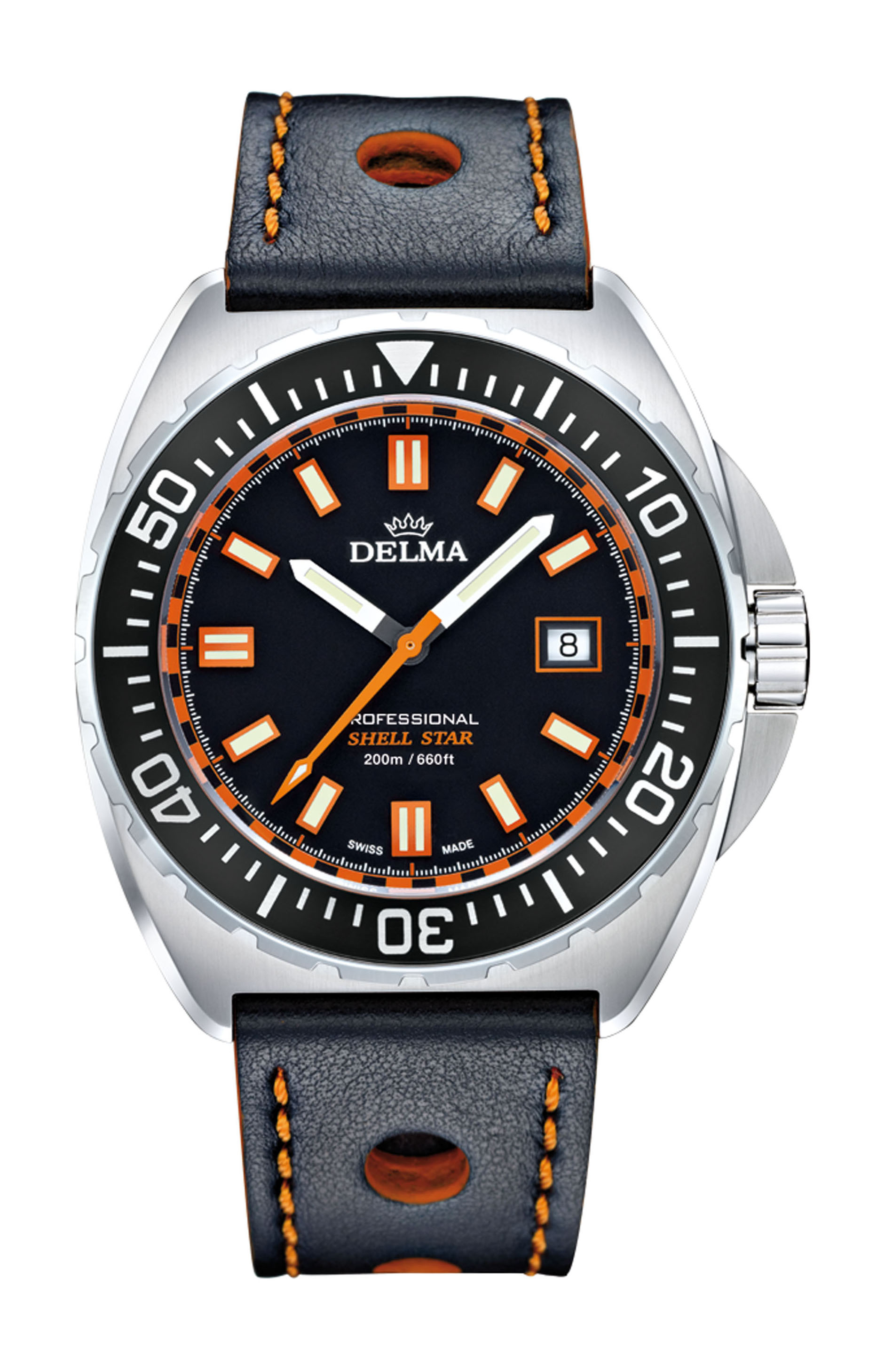 Delma Shell Star luxury timepiece - detailed view
