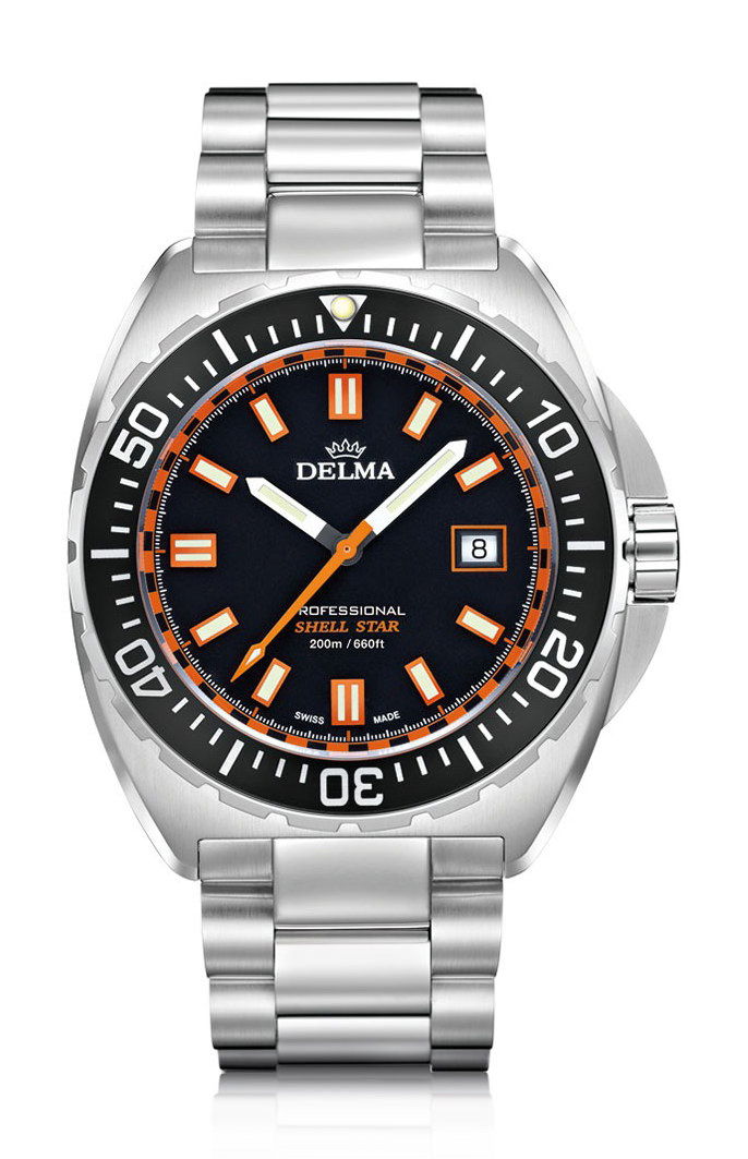 Delma Shell Star luxury timepiece - detailed view