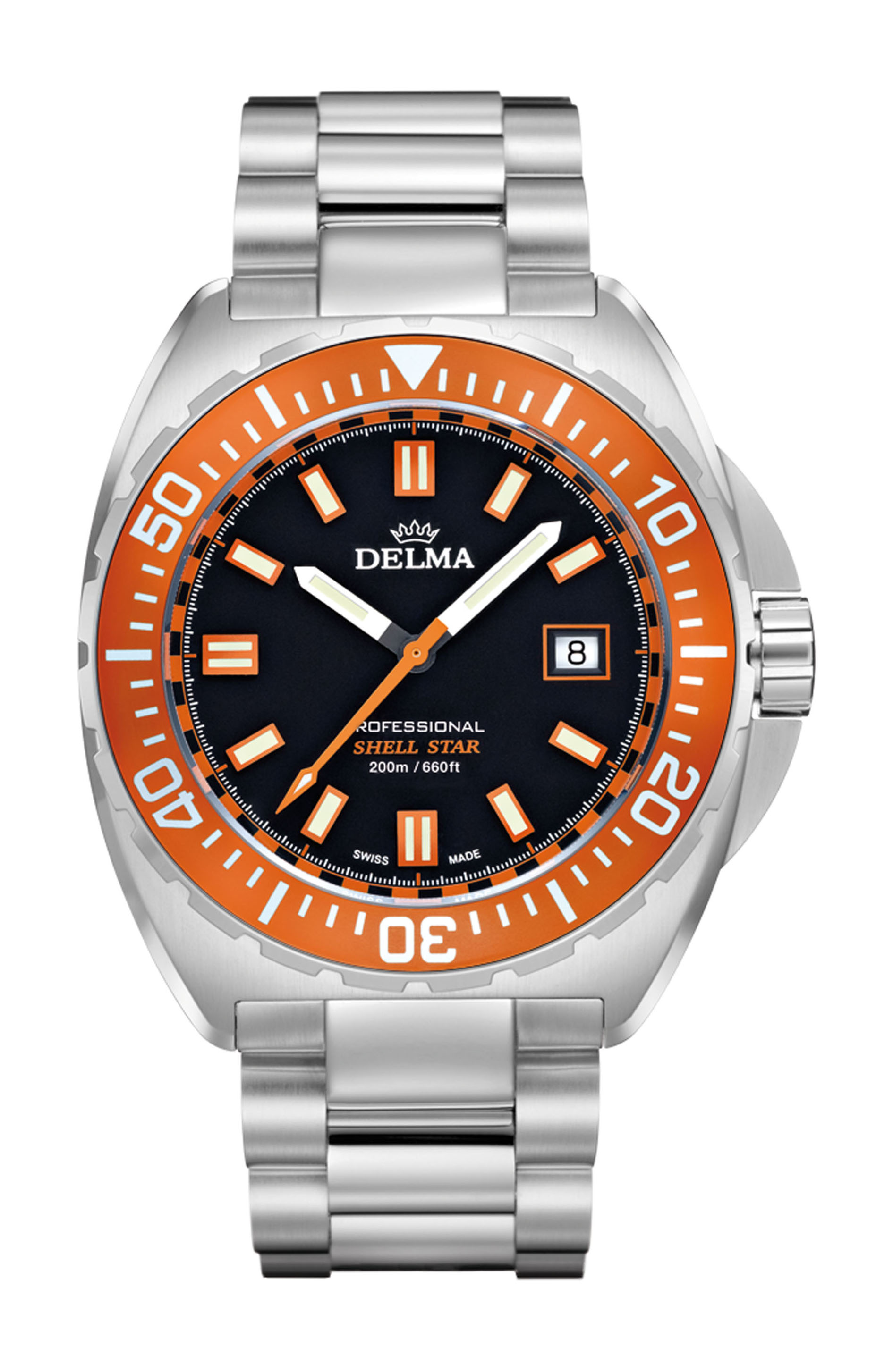 Delma Shell Star luxury timepiece - detailed view