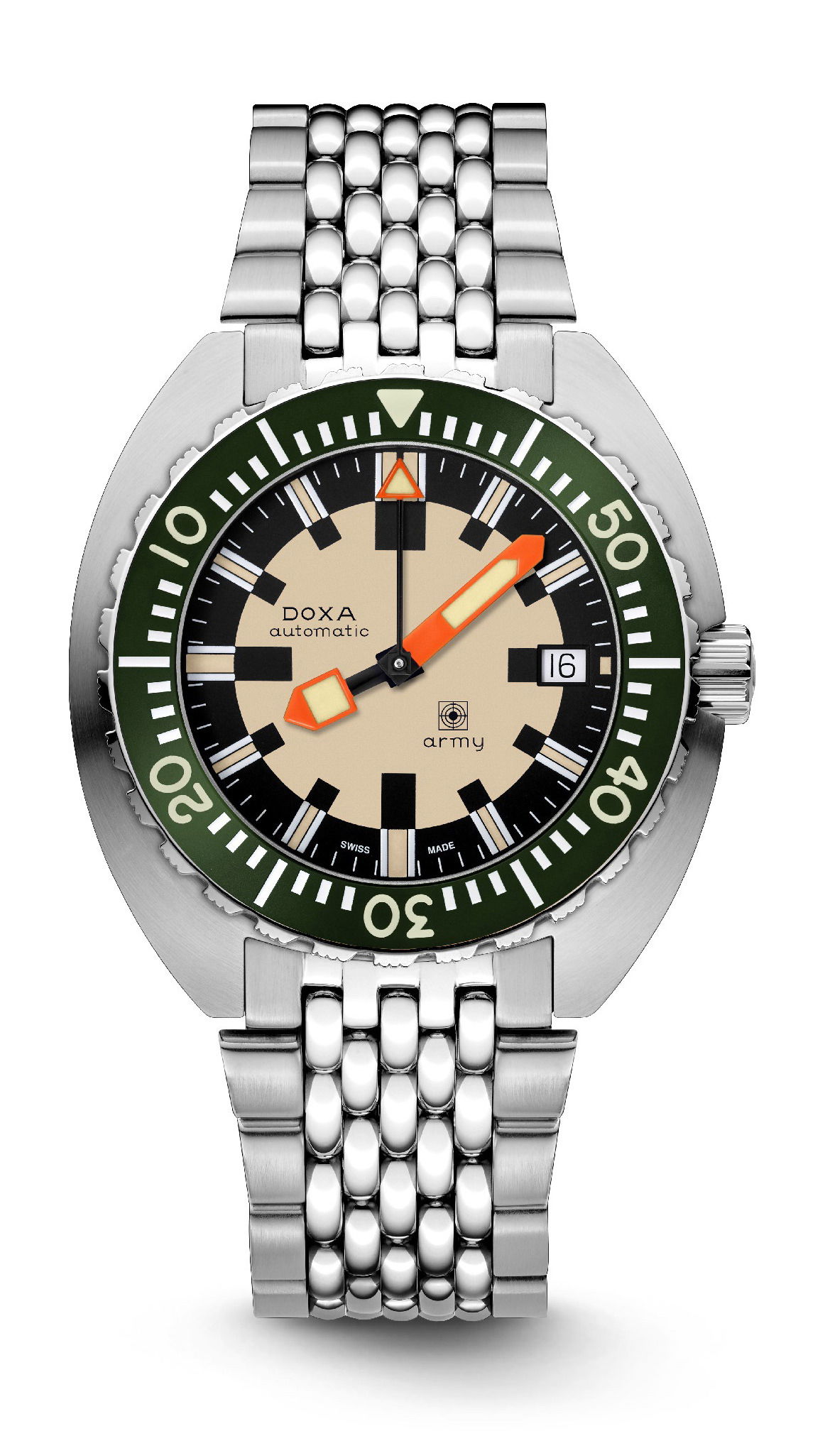 Doxa Army luxury timepiece - detailed view