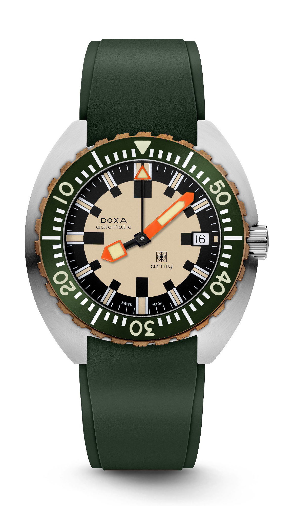 Doxa Army luxury timepiece - detailed view