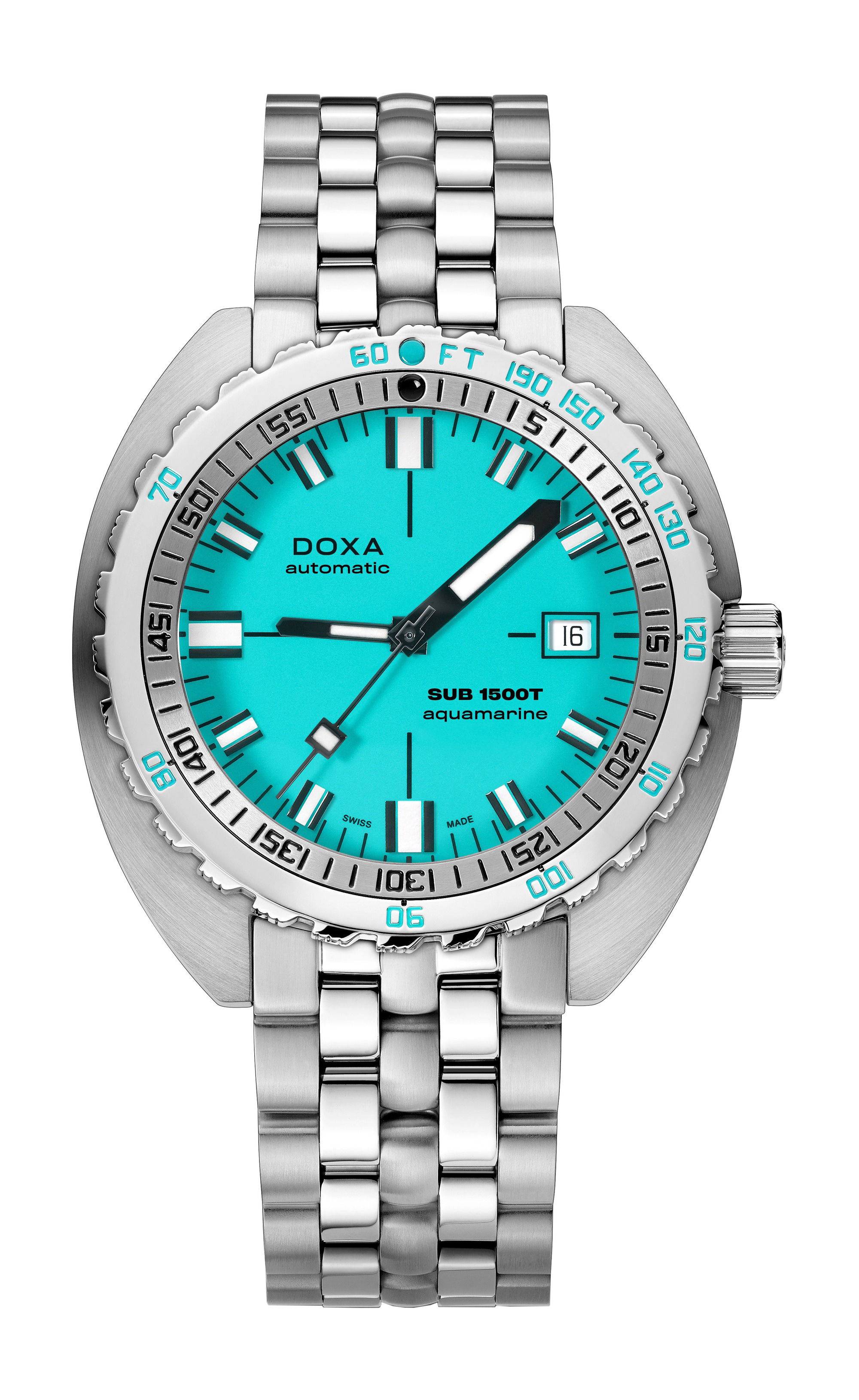 Doxa SUB 1500T Aquamarine watch