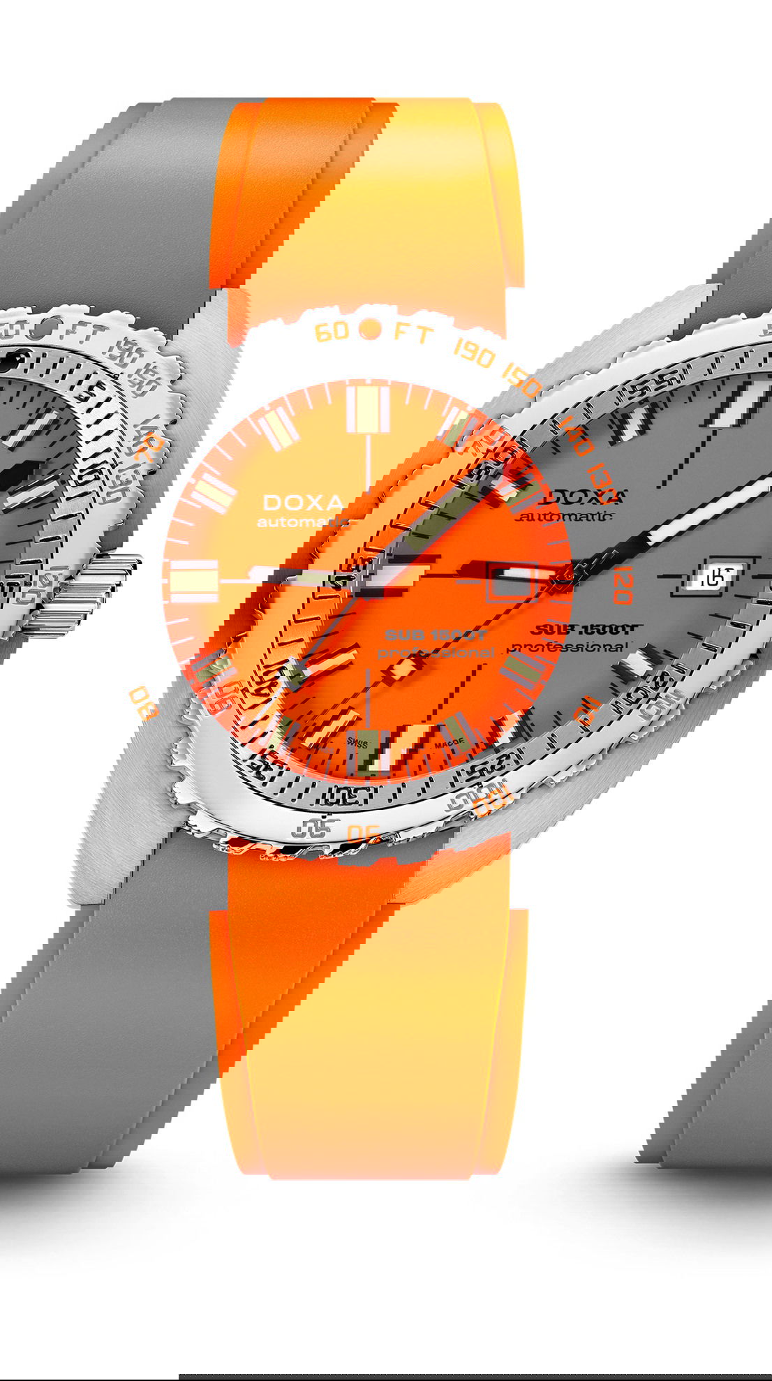Doxa SUB 1500T Professional luxury timepiece - detailed view