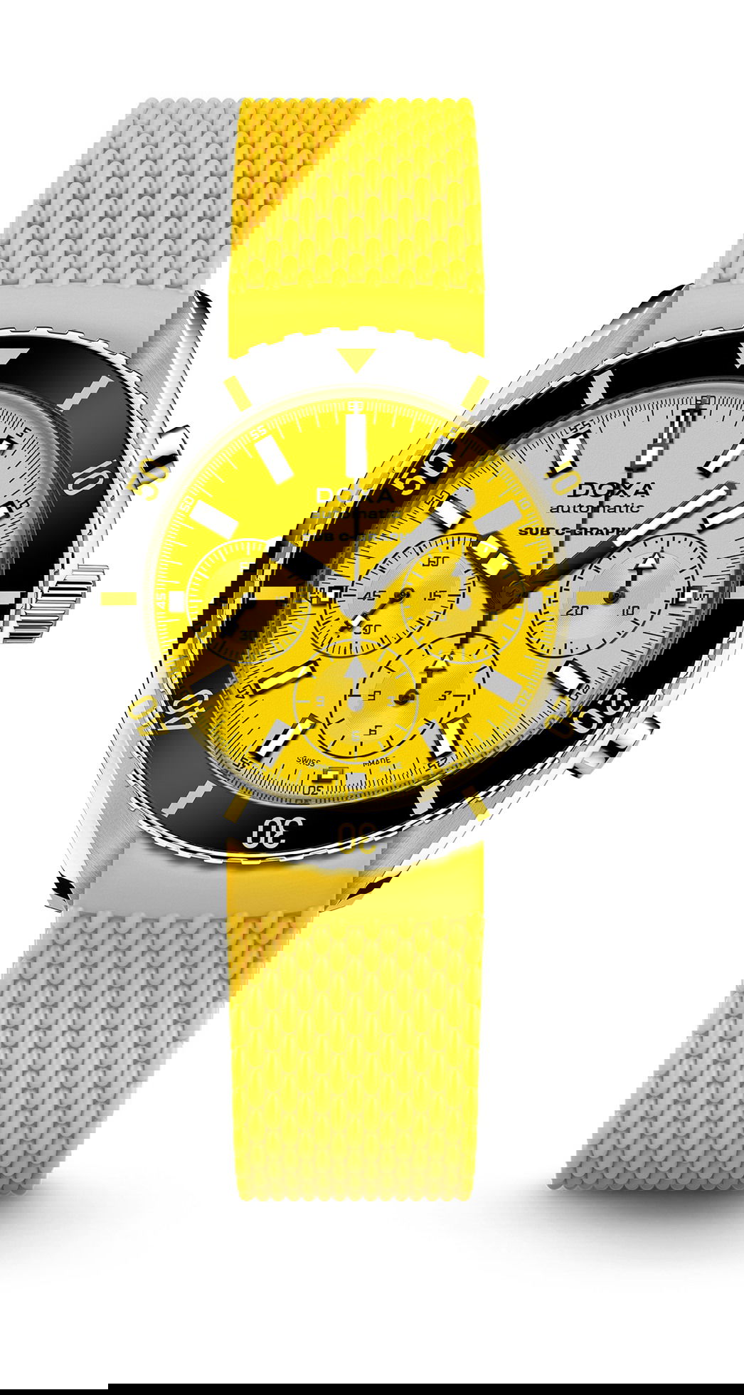 Doxa SUB 200 C-Graph Divingstar luxury timepiece - detailed view
