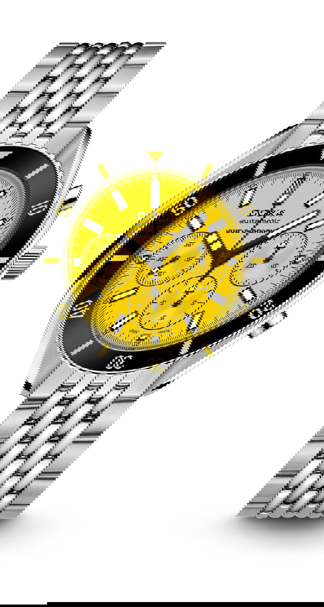 Doxa SUB 200 C-Graph Divingstar luxury timepiece - detailed view