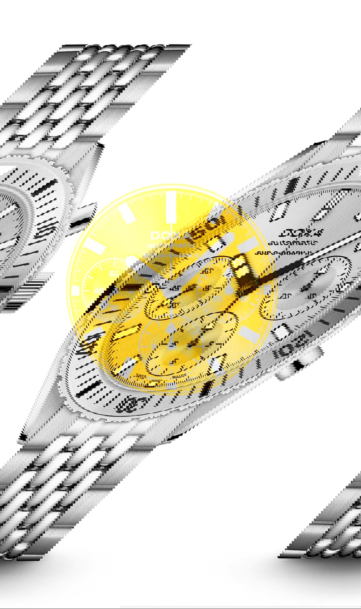 Doxa SUB 200 C-Graph II Diving Star luxury timepiece - detailed view