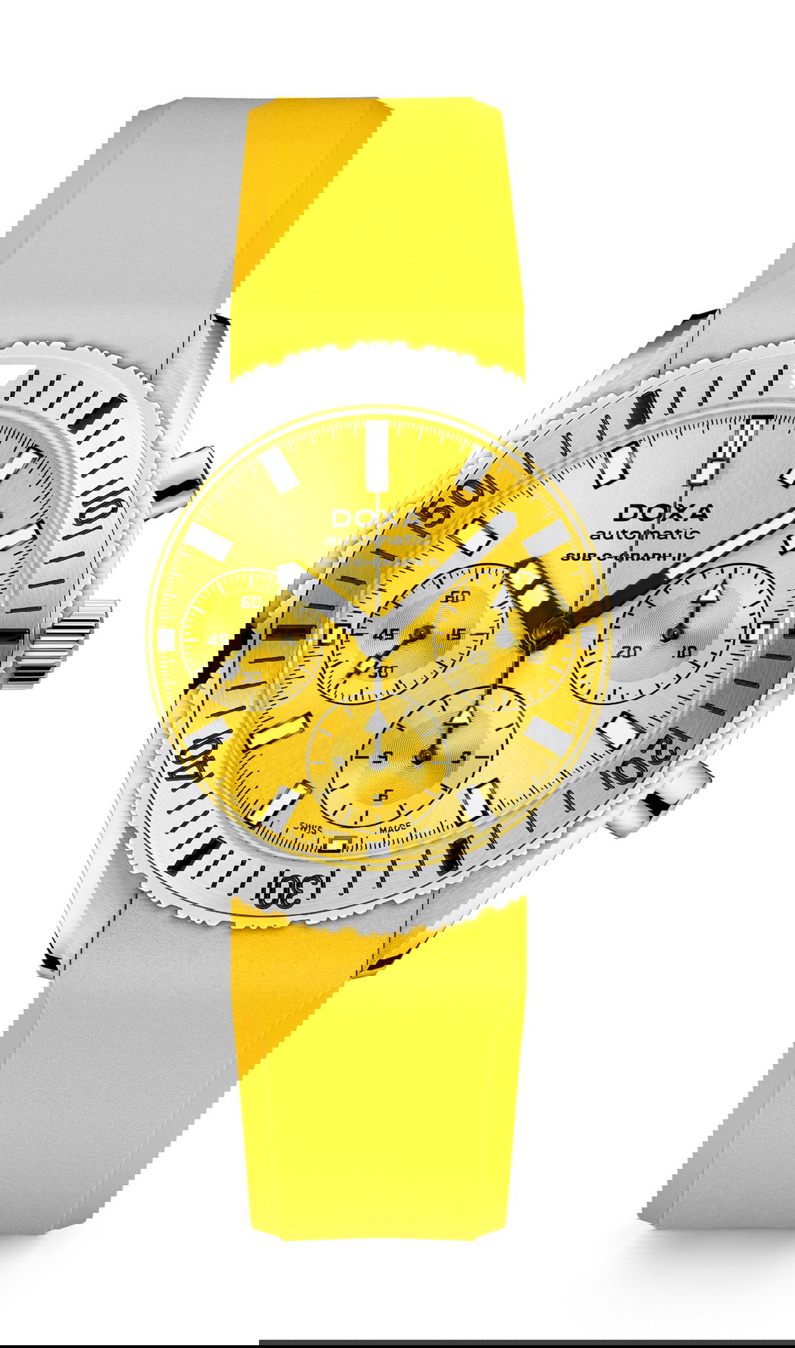 Doxa SUB 200 C-Graph II Diving Star luxury timepiece - detailed view