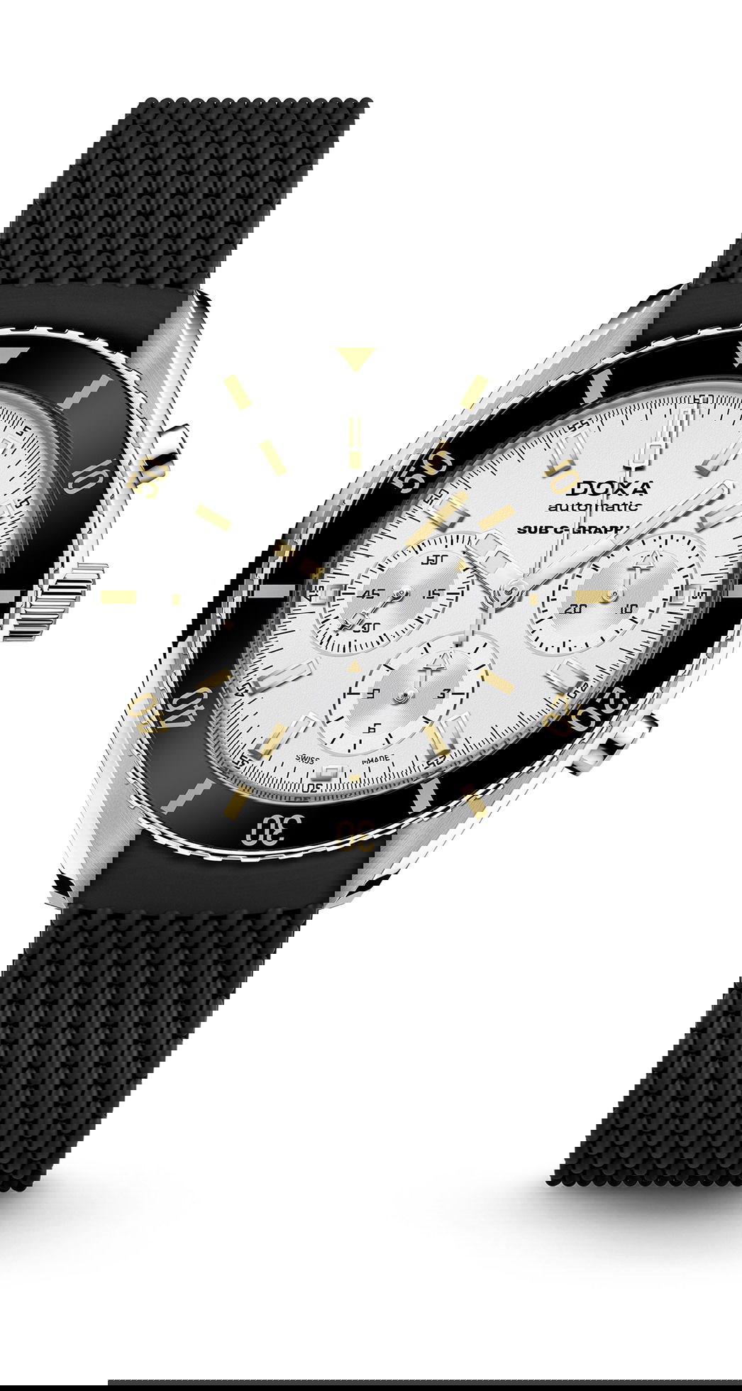 Doxa SUB 200 C-Graph Searambler luxury timepiece - detailed view