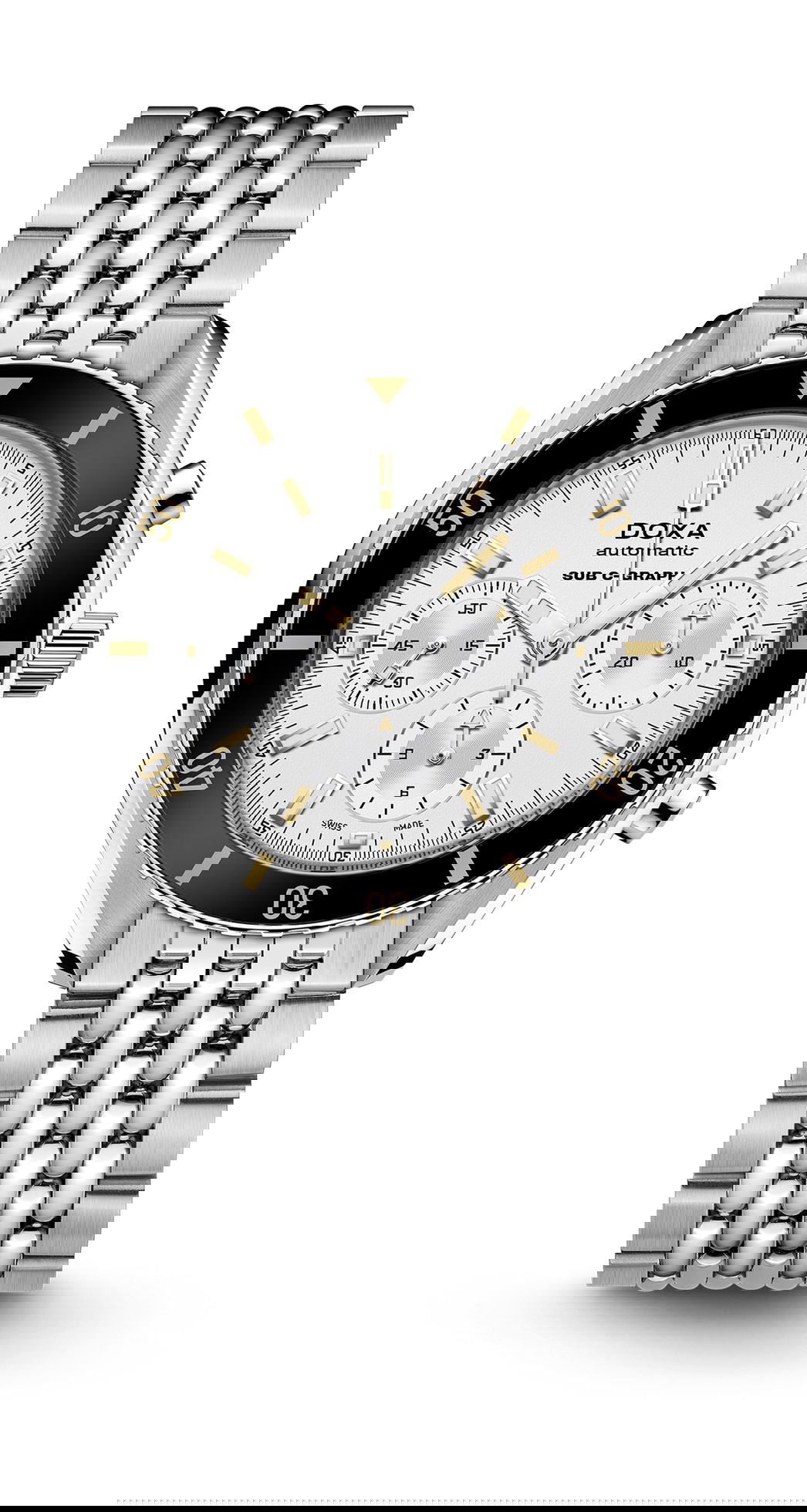Doxa SUB 200 C-Graph Searambler luxury timepiece - detailed view
