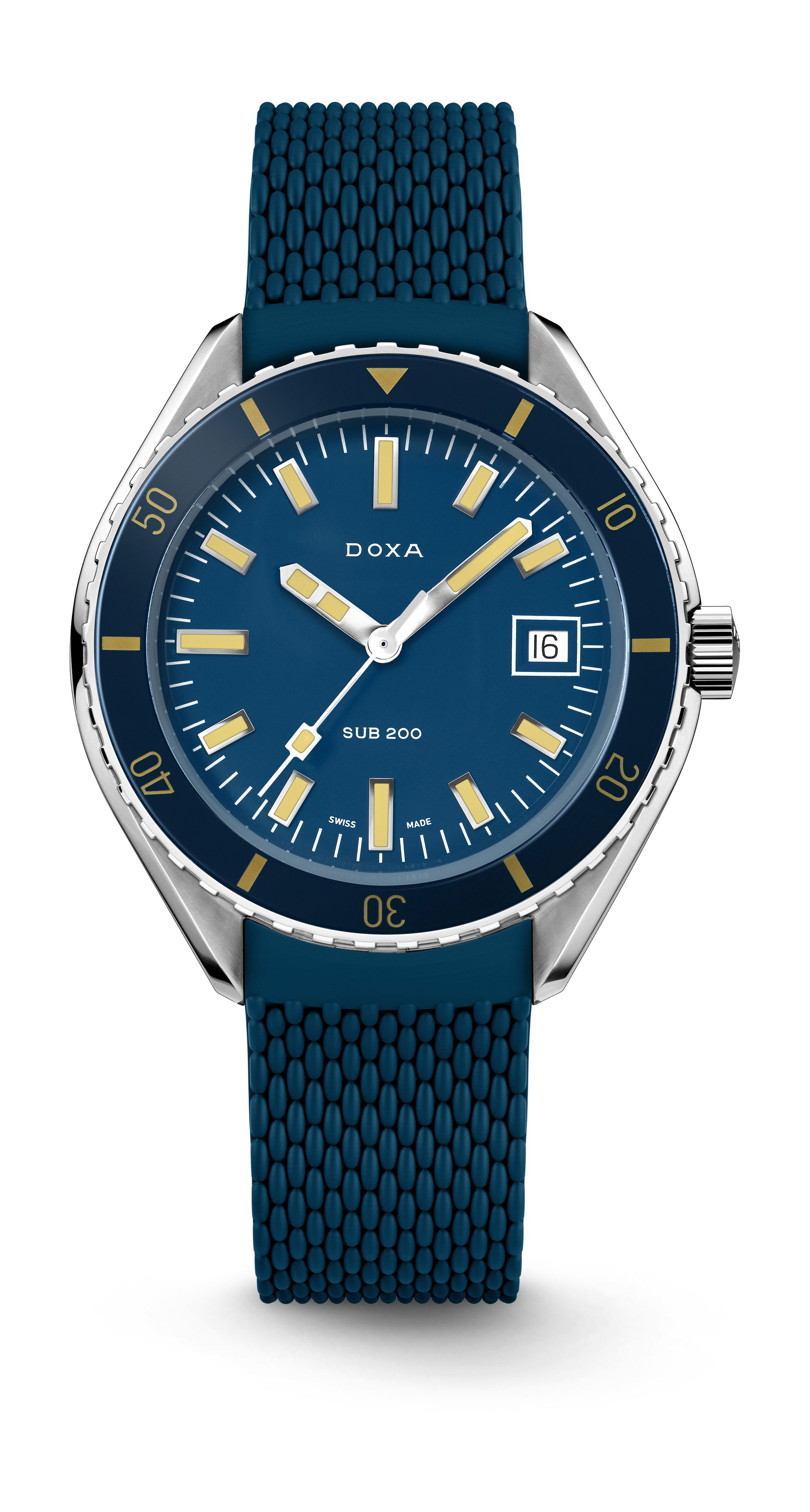 Doxa SUB 200 Caribbean luxury timepiece - detailed view