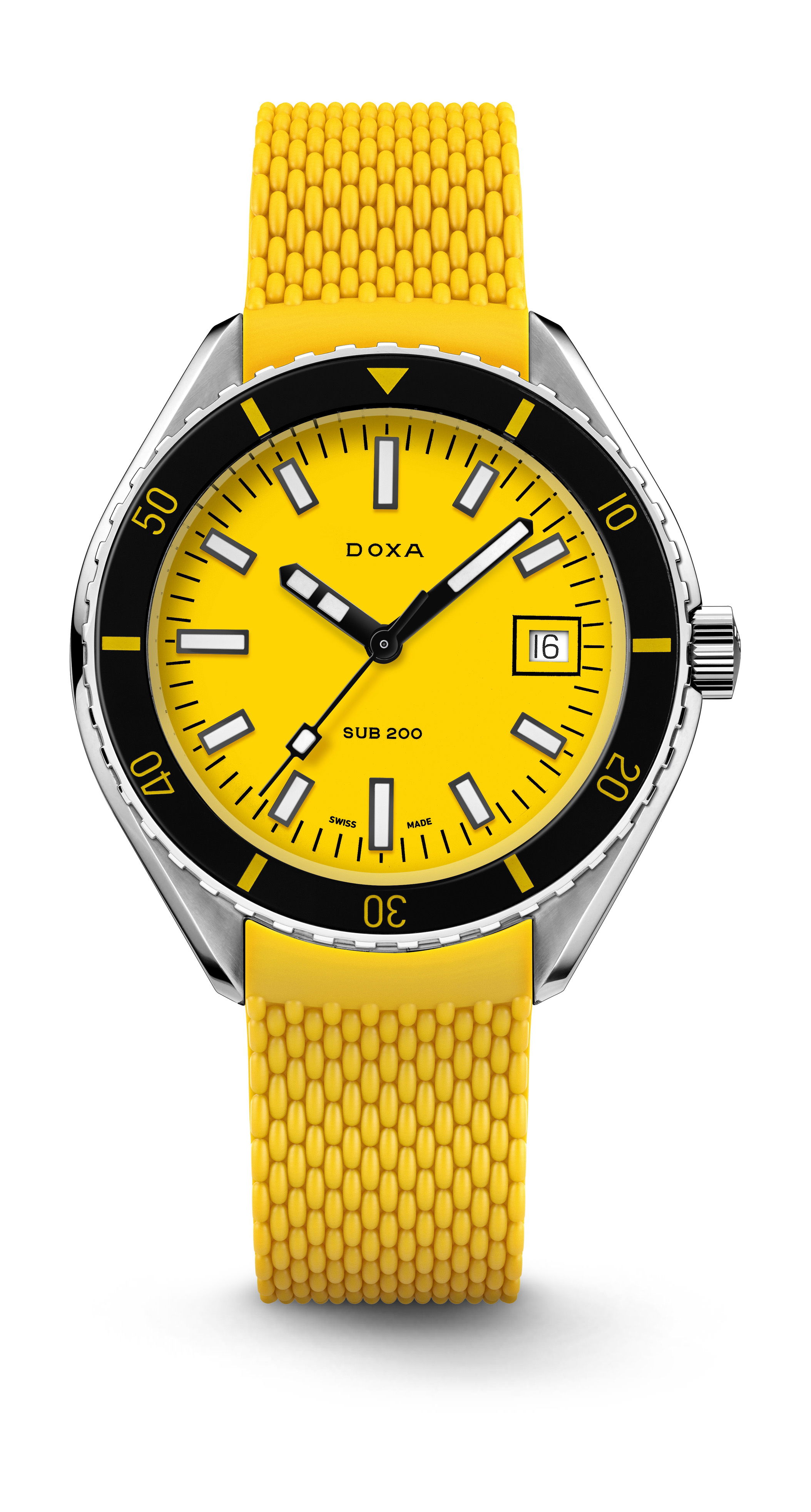 Doxa SUB 200 Divingstar luxury timepiece - detailed view