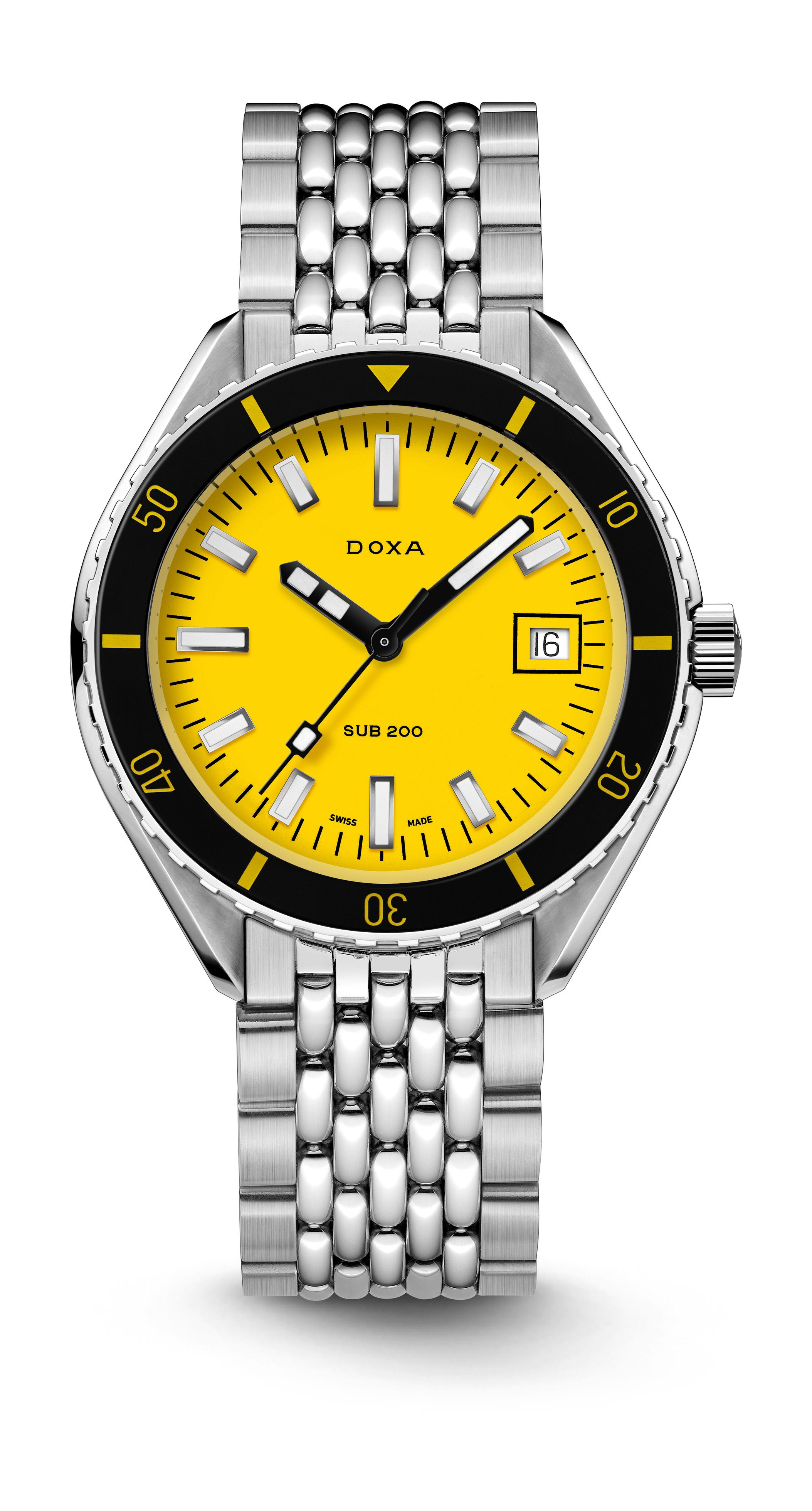 Doxa SUB 200 Divingstar luxury timepiece - detailed view