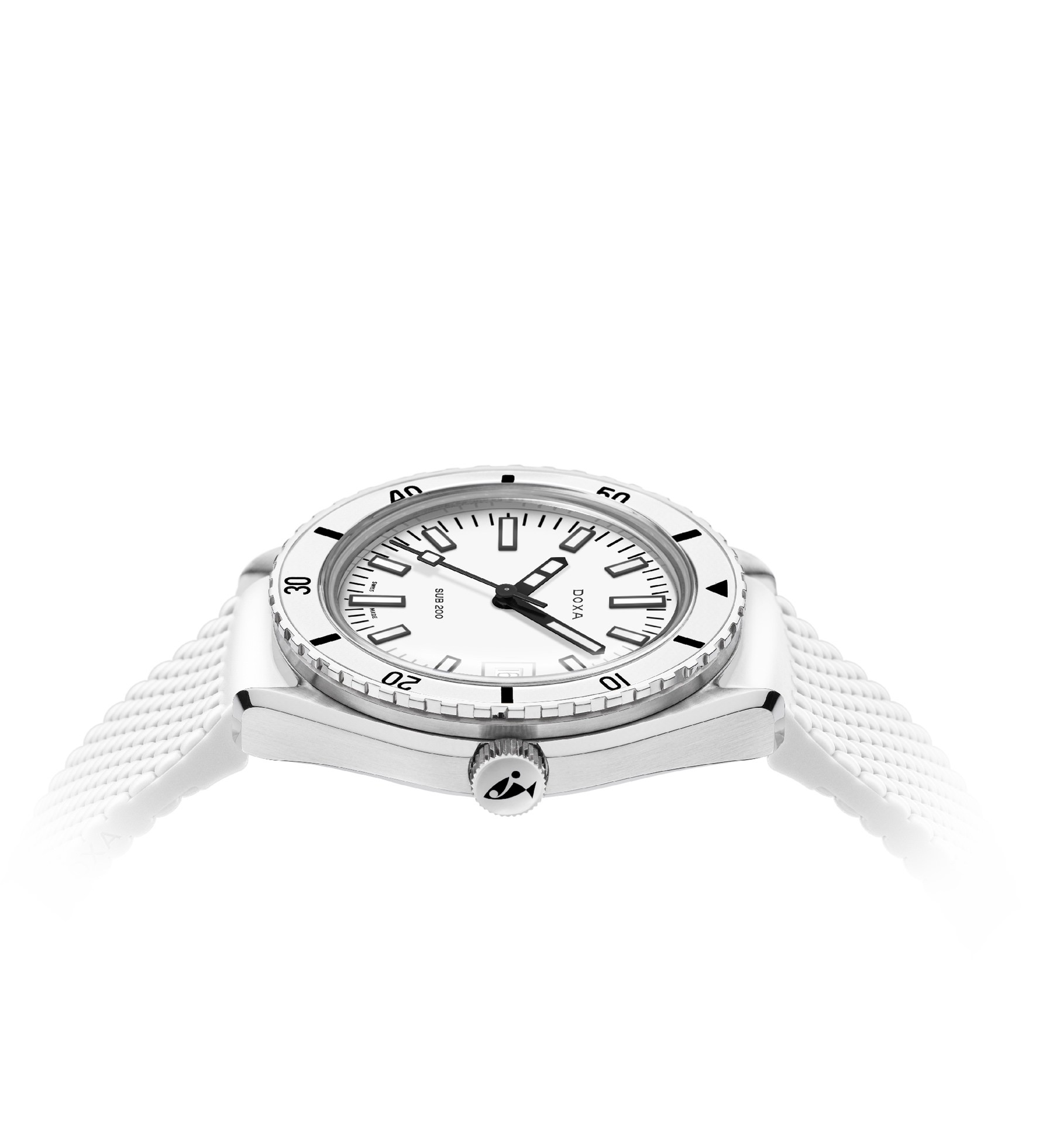 Doxa SUB 200 Whitepearl - View 3