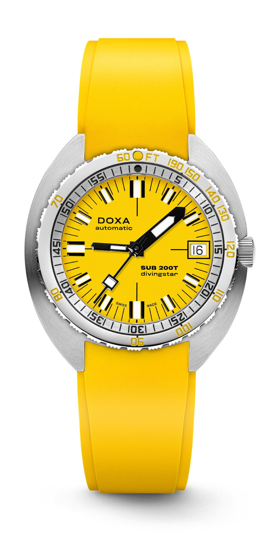 Doxa SUB 200T Diving Star Iconic luxury timepiece - detailed view