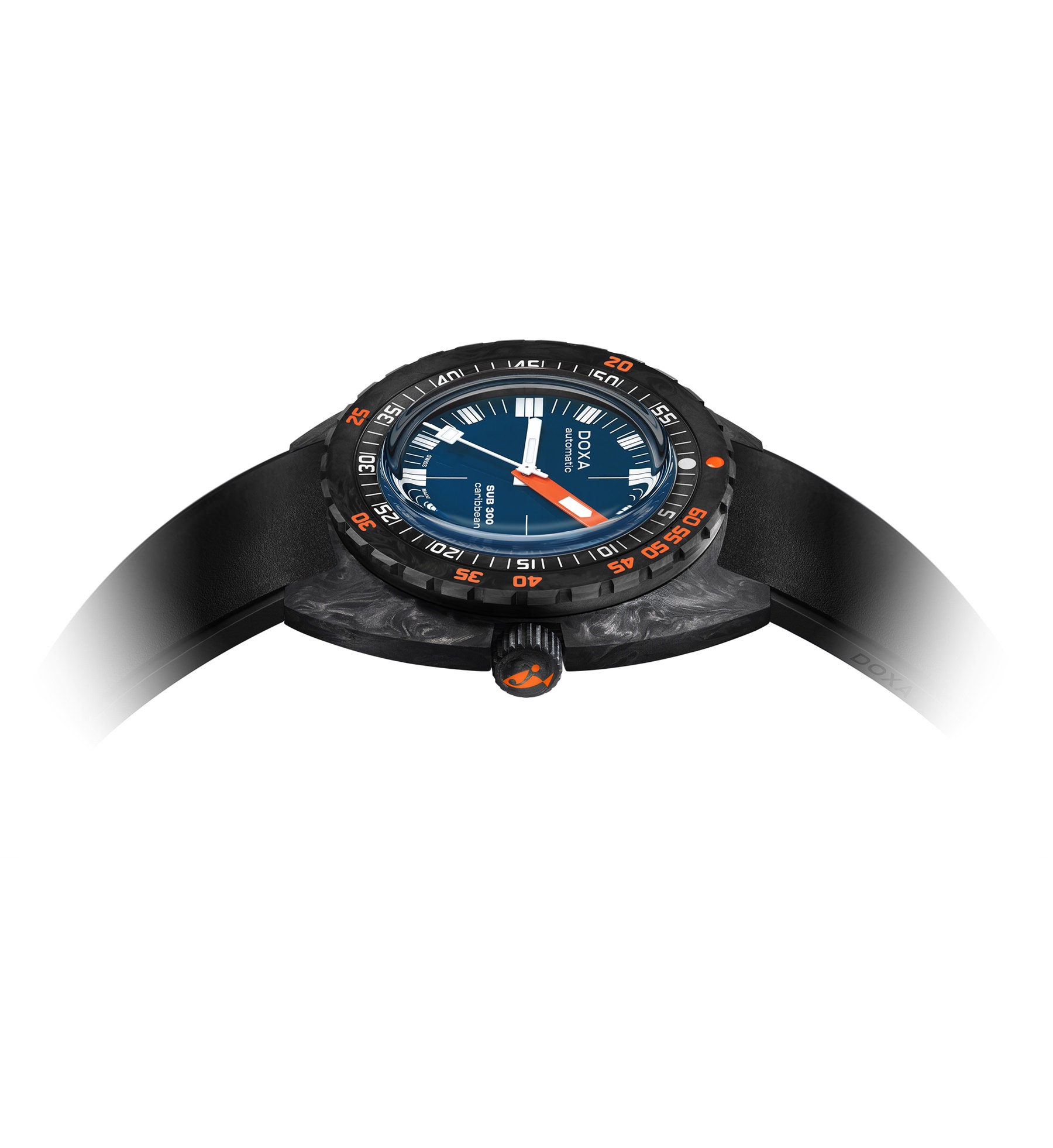 Doxa SUB 300 carbon COSC Caribbean - View 2