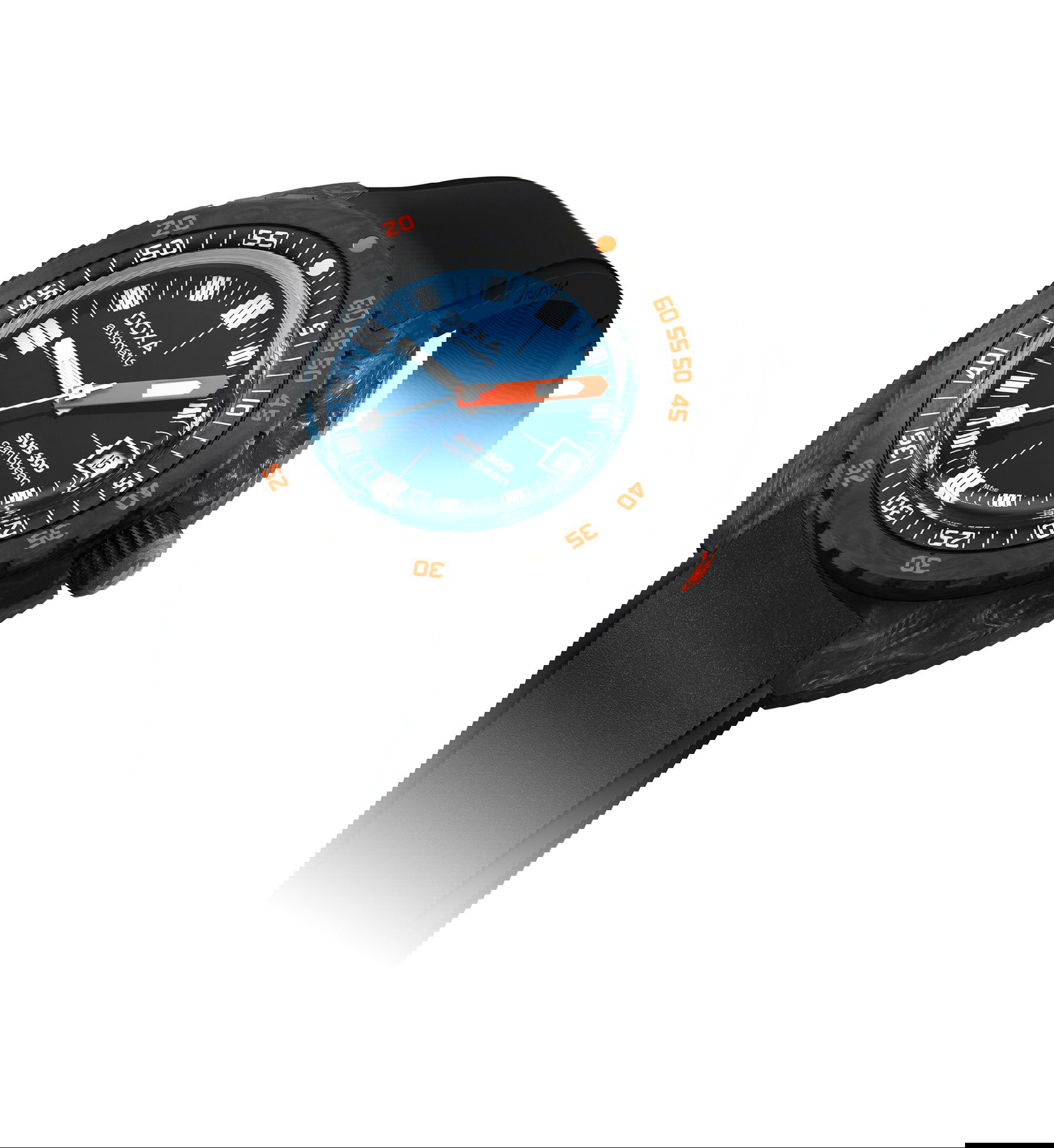 Doxa SUB 300 carbon COSC Caribbean - View 3