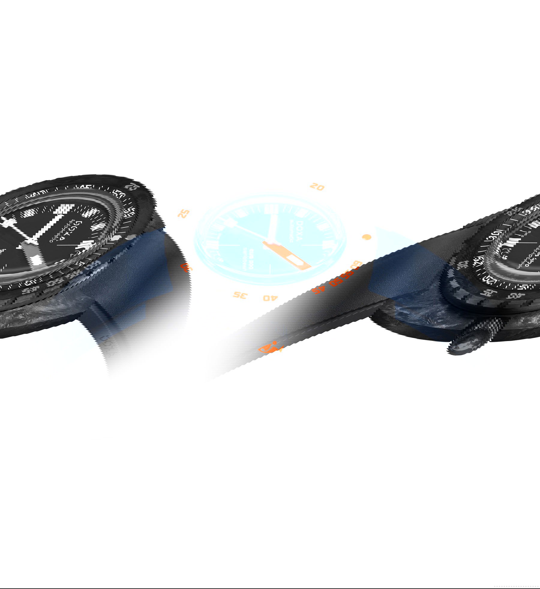 Doxa SUB 300 Carbon Caribbean - View 2