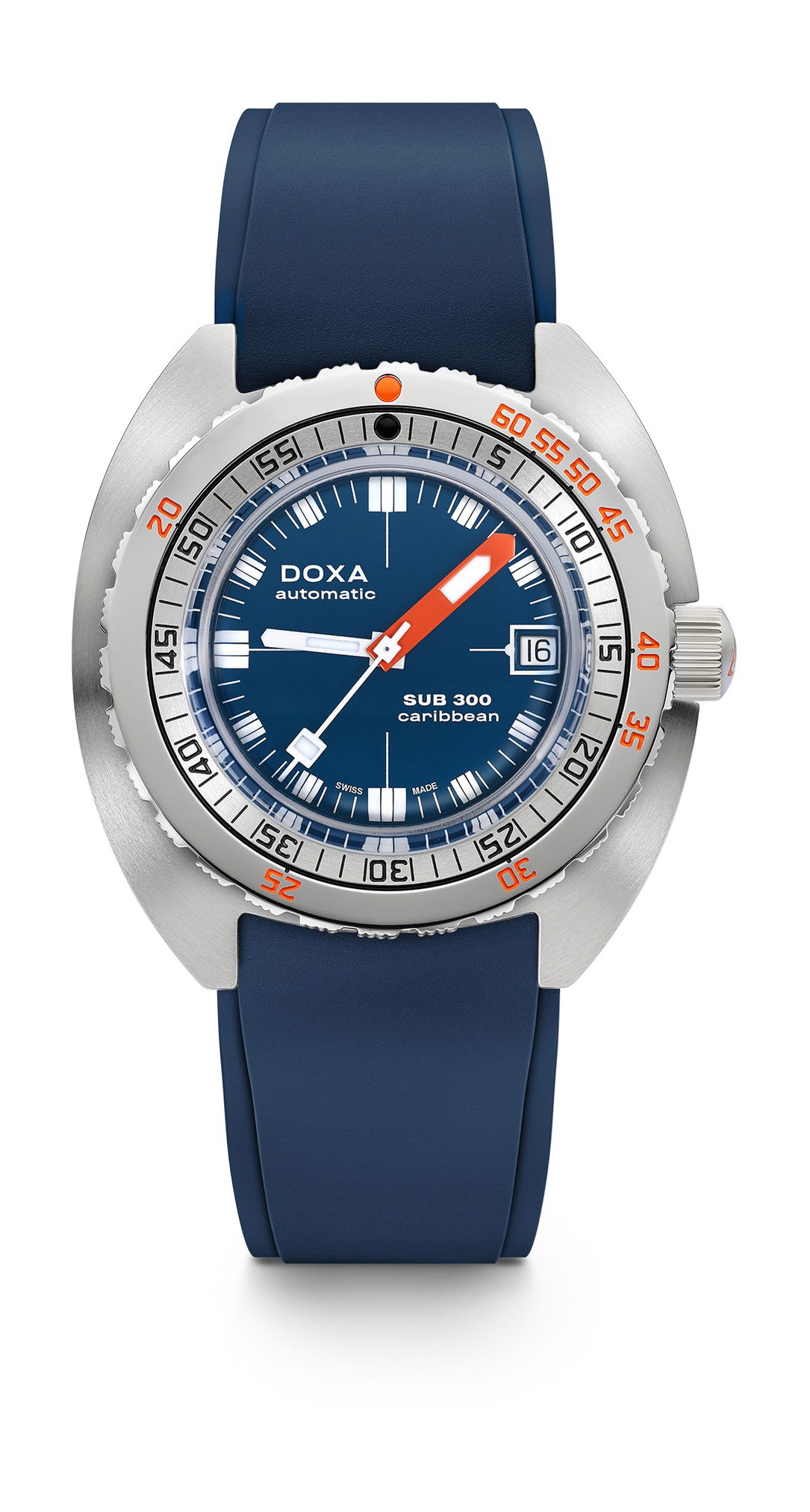 Doxa SUB 300 Caribbean luxury timepiece - detailed view