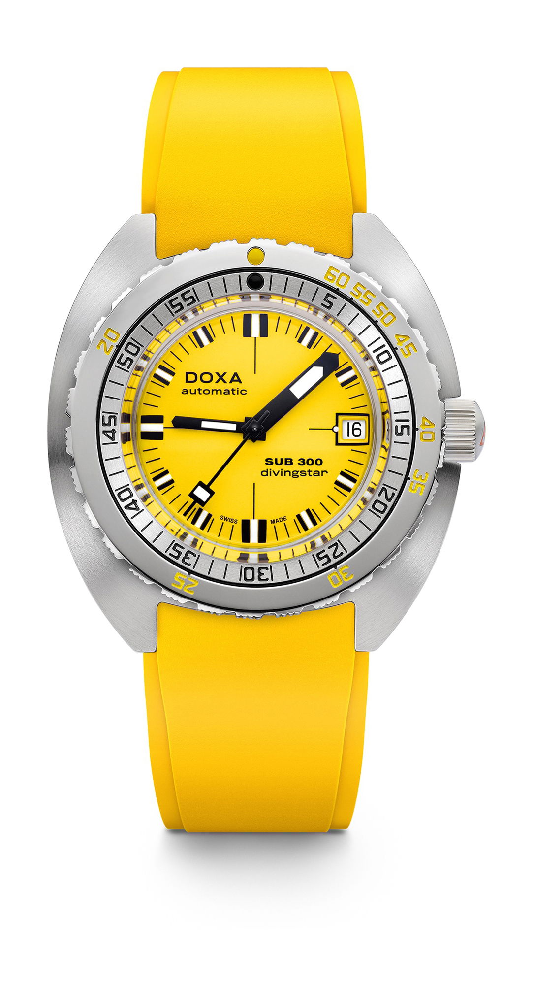 Doxa SUB 300 Divingstar luxury timepiece - detailed view