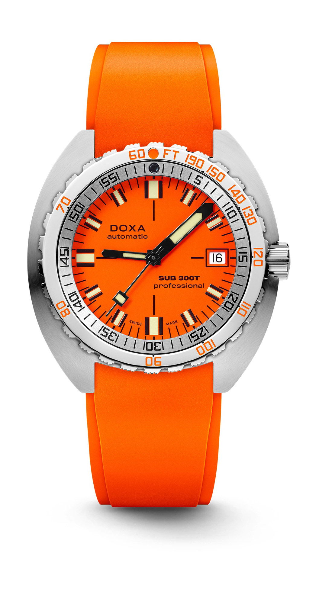 Doxa SUB 300T Professional luxury timepiece - detailed view