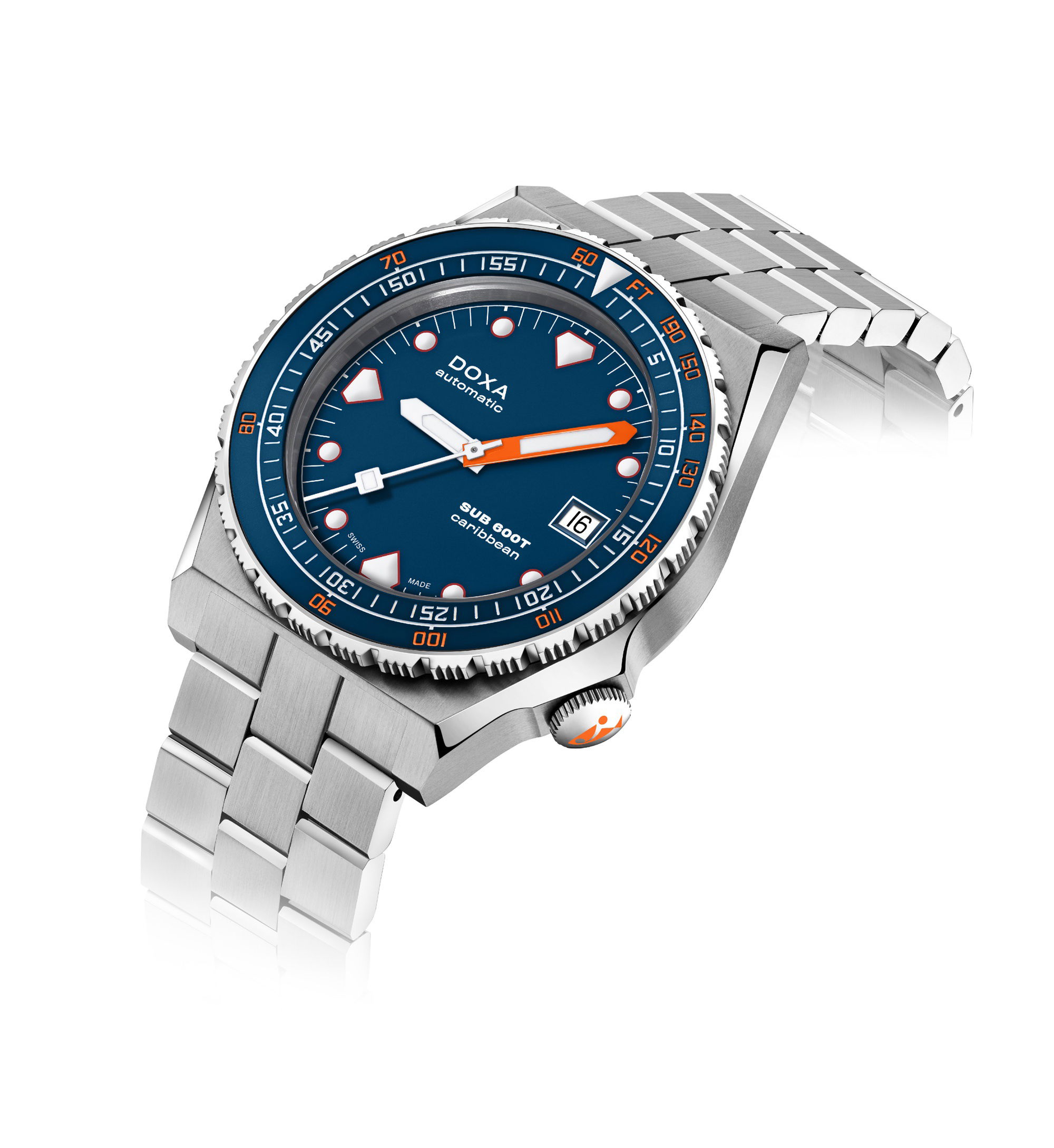 Doxa SUB 600T Caribbean Ceramic Bezel - View 2