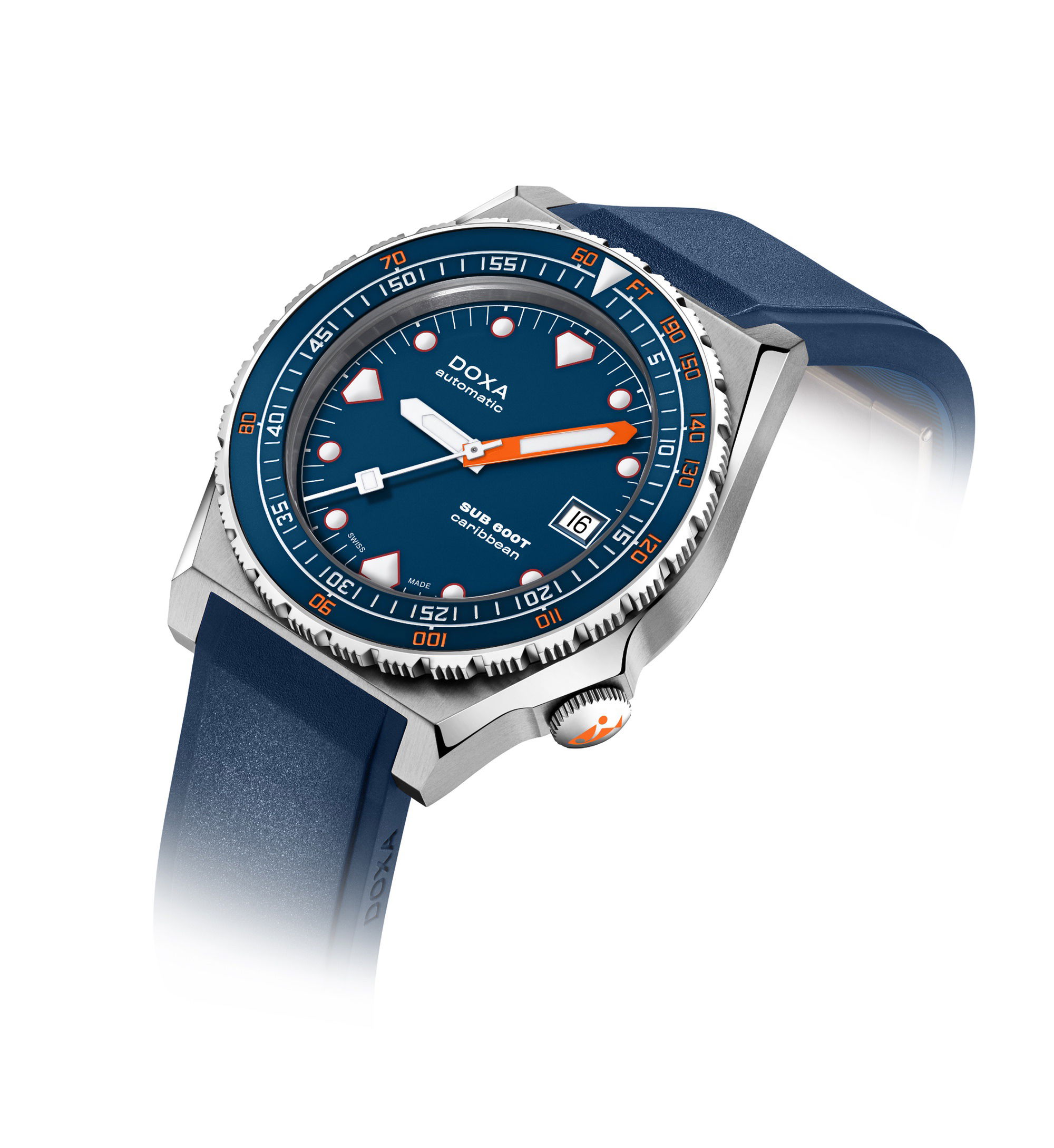 Doxa SUB 600T Caribbean Ceramic Bezel - View 2