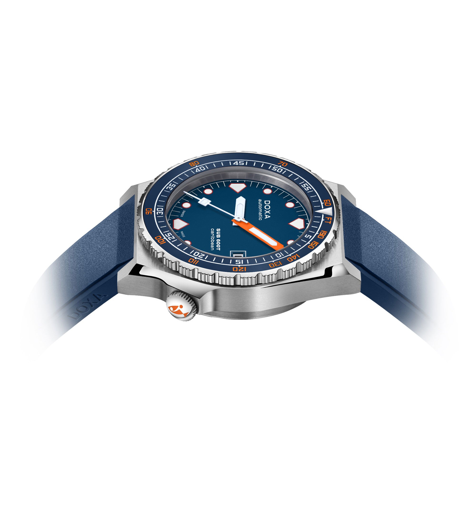 Doxa SUB 600T Caribbean Ceramic Bezel - View 3