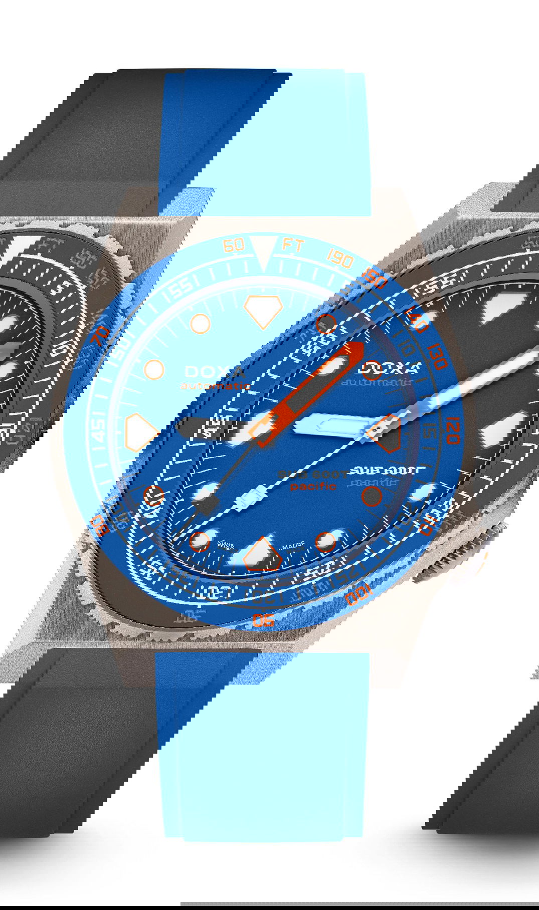 Doxa SUB 600T “Pacific” Limited Edition luxury timepiece - detailed view