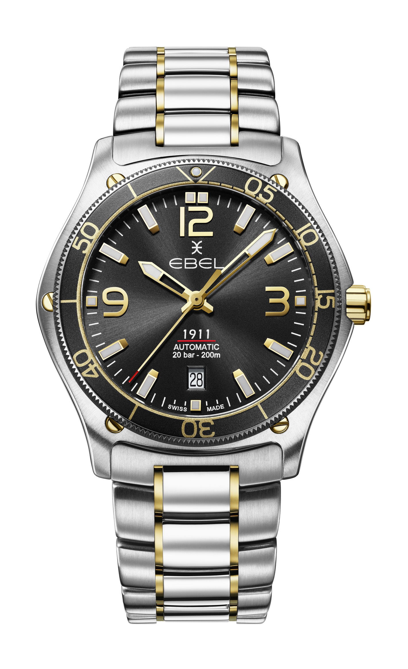 Ebel 1911 luxury timepiece - detailed view