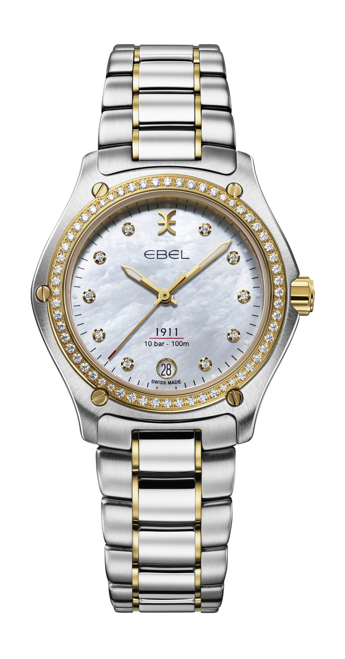 Ebel 1911 Grande luxury timepiece - detailed view