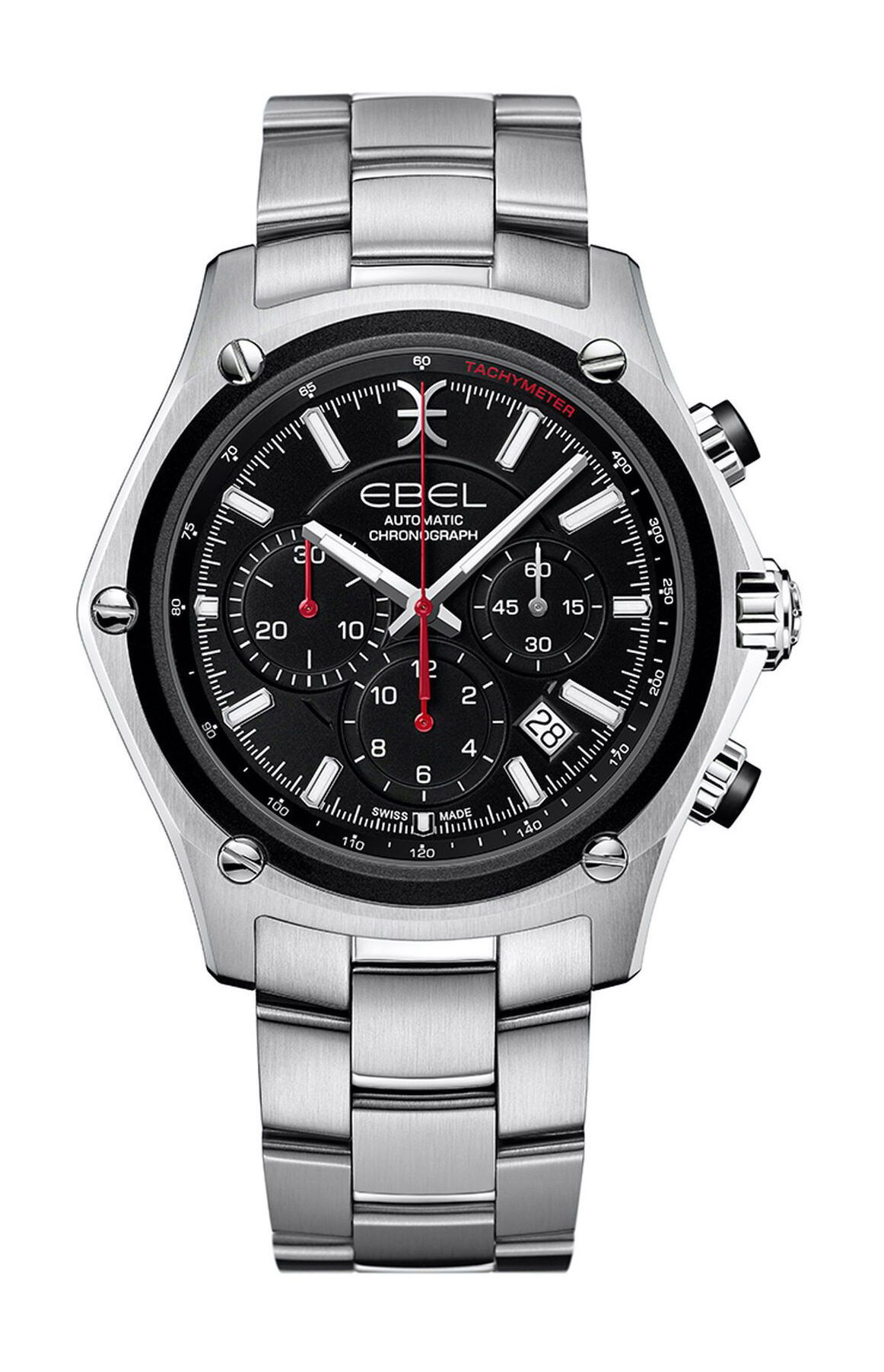 Ebel Discovery Chronograph luxury timepiece - detailed view