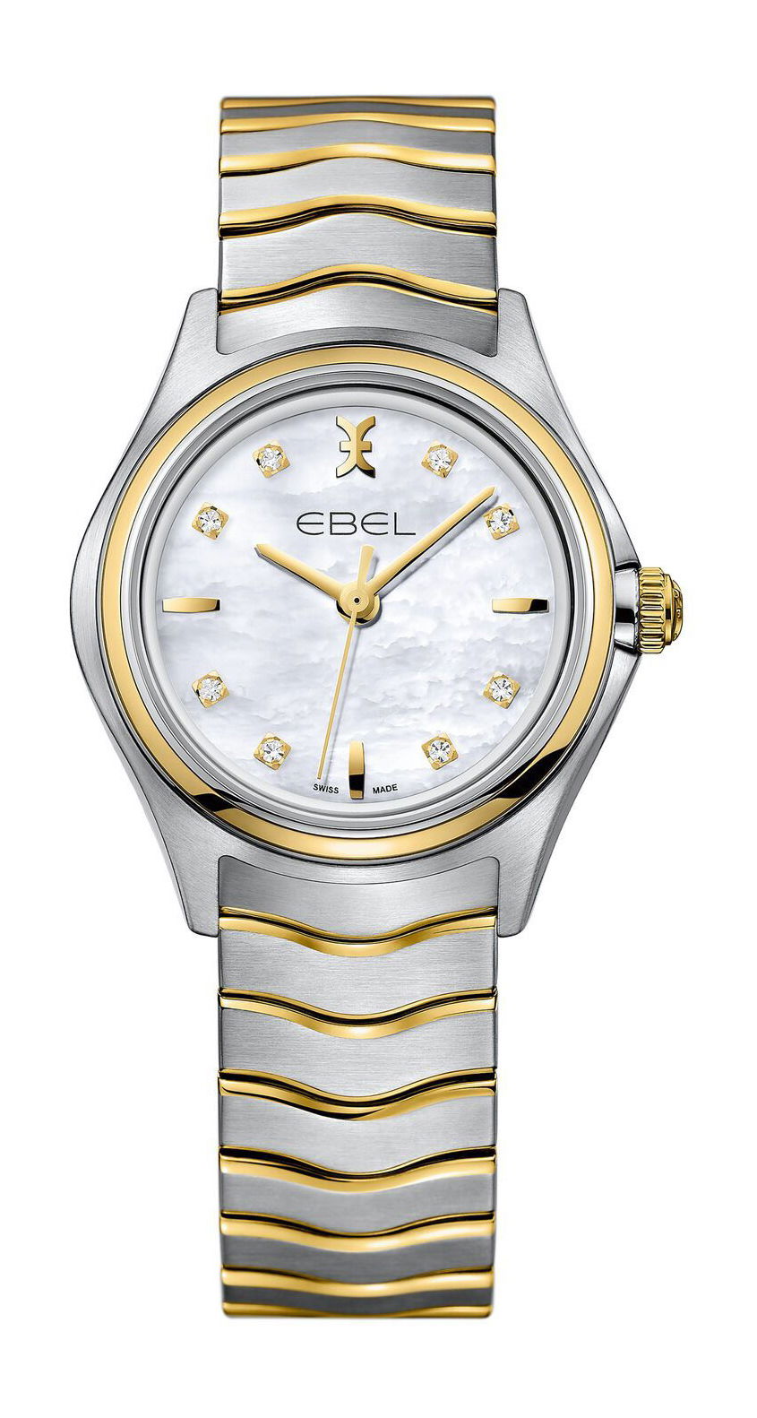 Ebel Wave luxury timepiece - detailed view