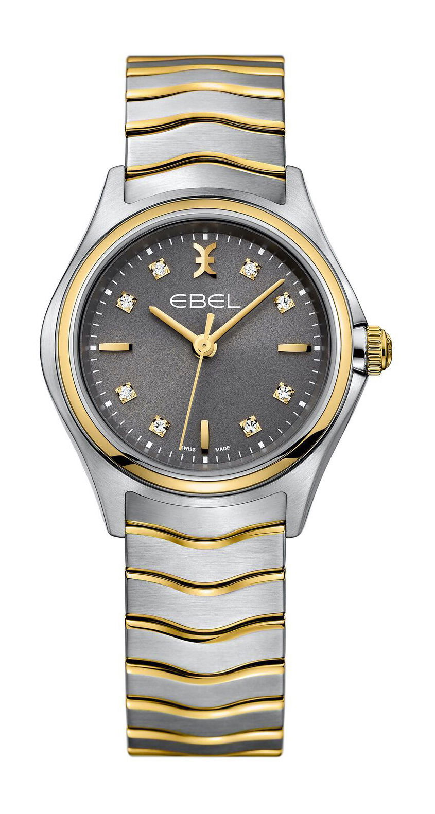 Ebel Wave luxury timepiece - detailed view