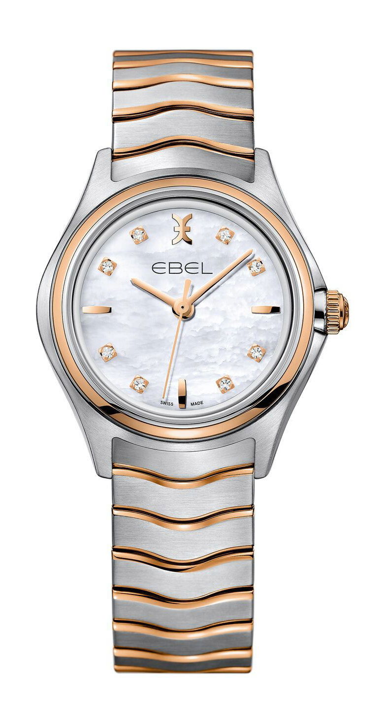 Ebel Wave luxury timepiece - detailed view