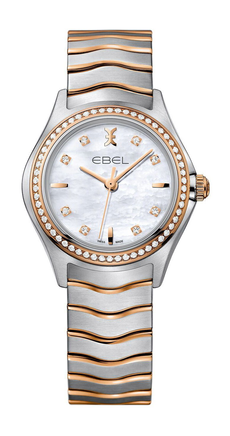 Ebel Wave luxury timepiece - detailed view