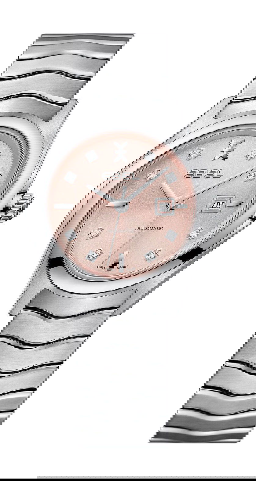Ebel Wave luxury timepiece - detailed view