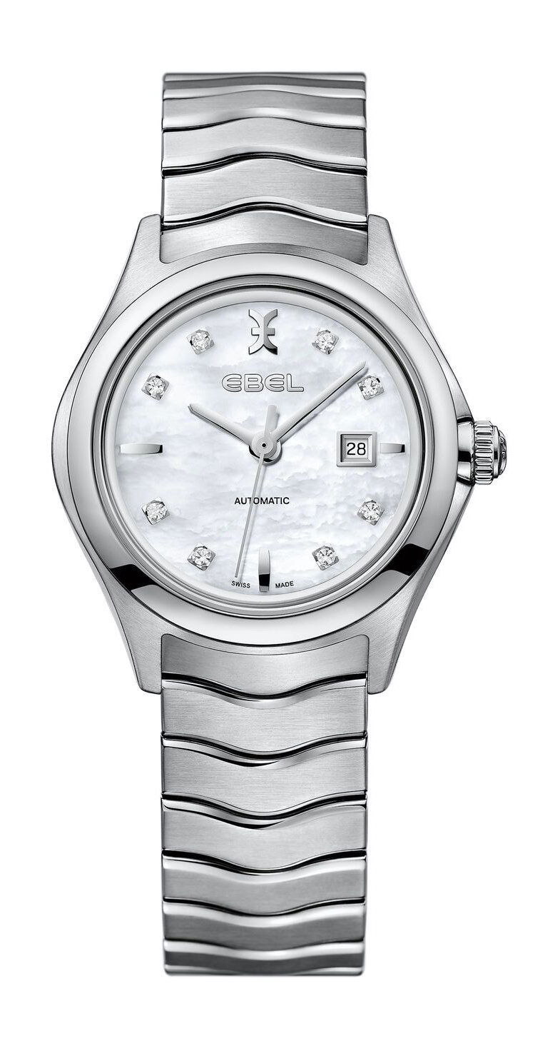 Ebel Wave luxury timepiece - detailed view