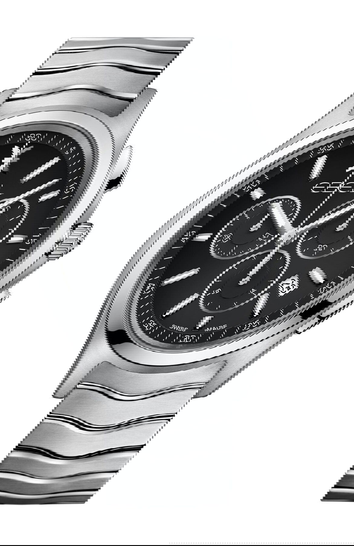 Ebel Wave luxury timepiece - detailed view