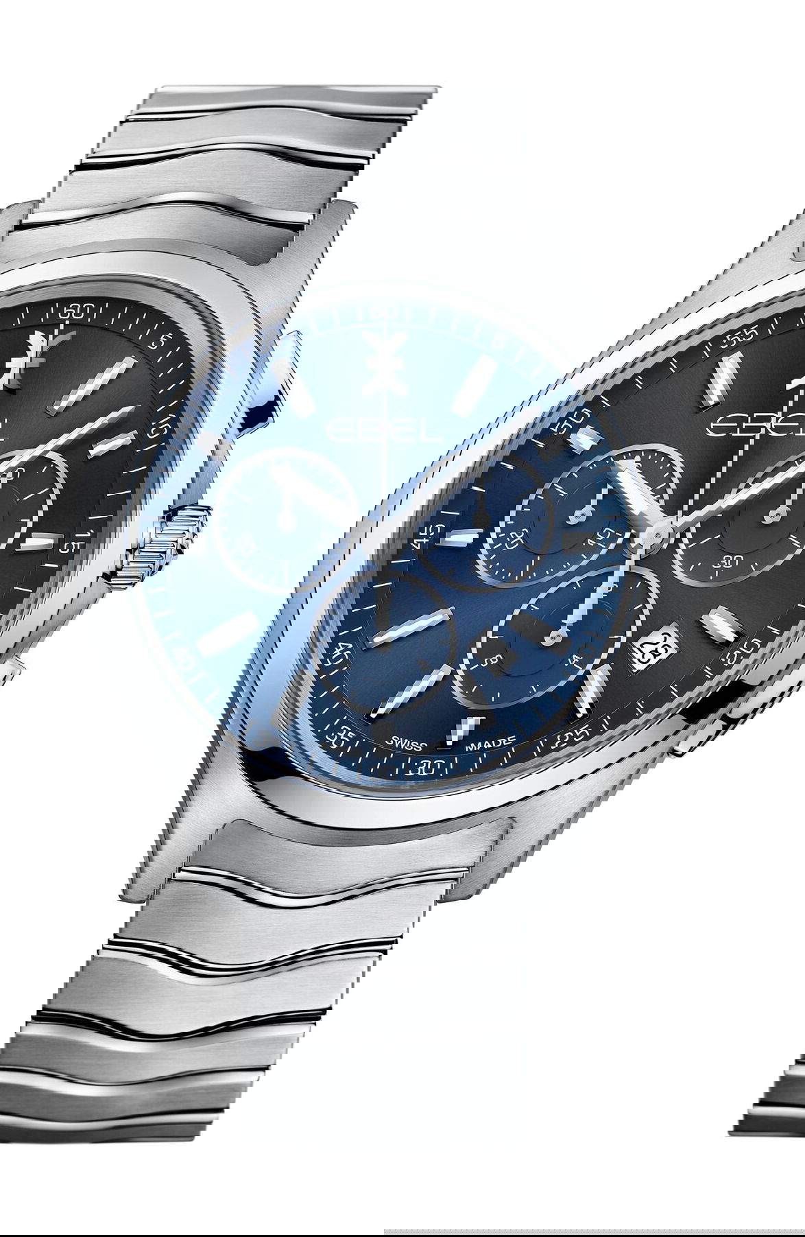 Ebel Wave luxury timepiece - detailed view