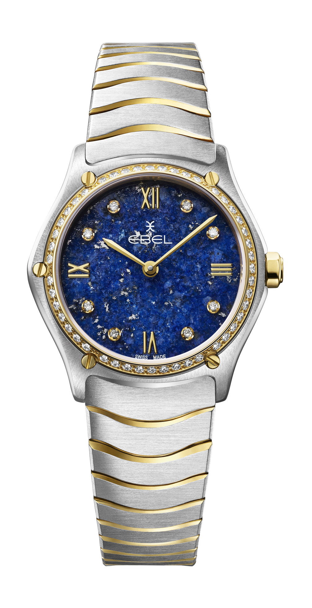Ebel Sport Classic Lady Natural Stone luxury timepiece - detailed view