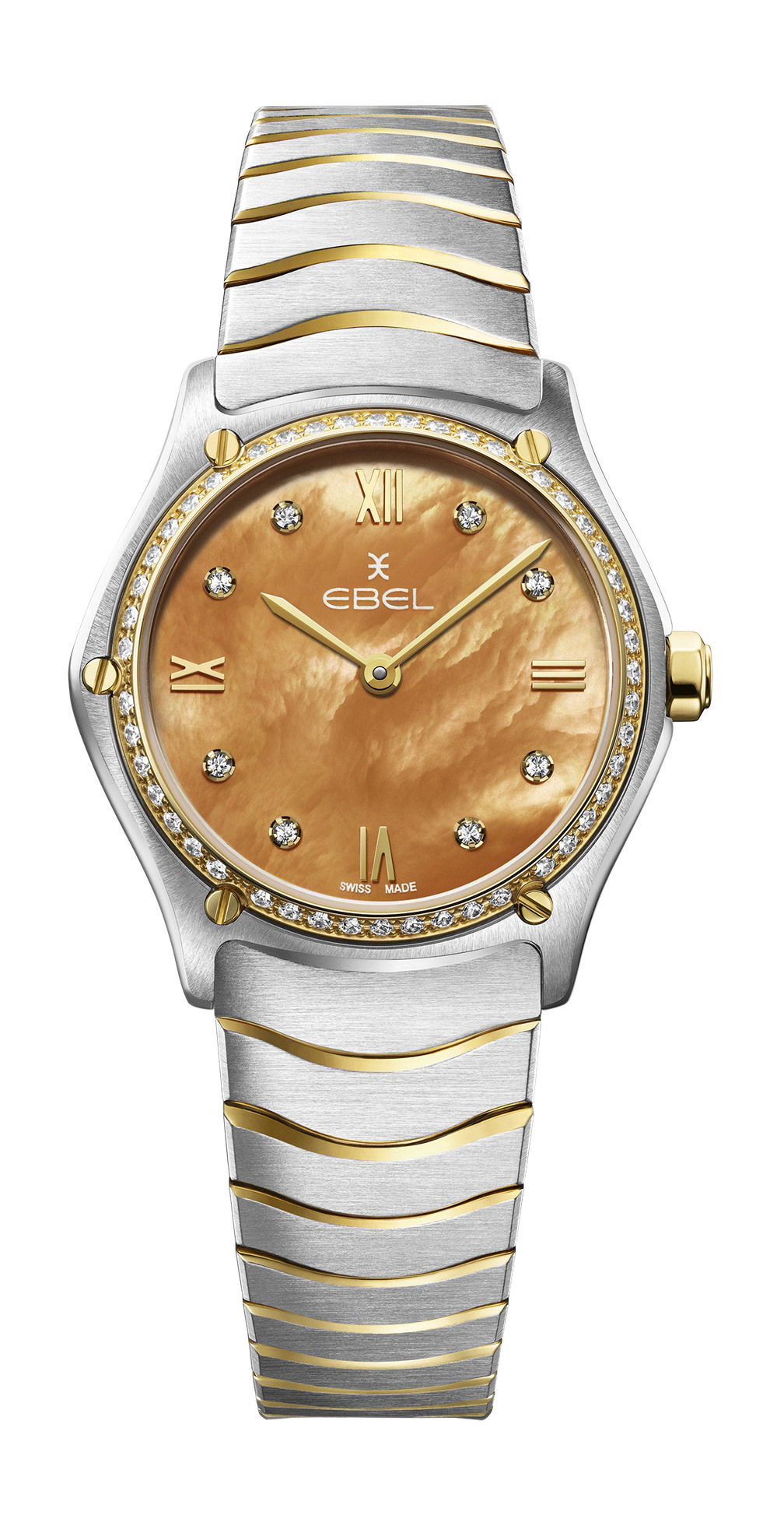 Ebel Sport Classic Lady Sundial luxury timepiece - detailed view