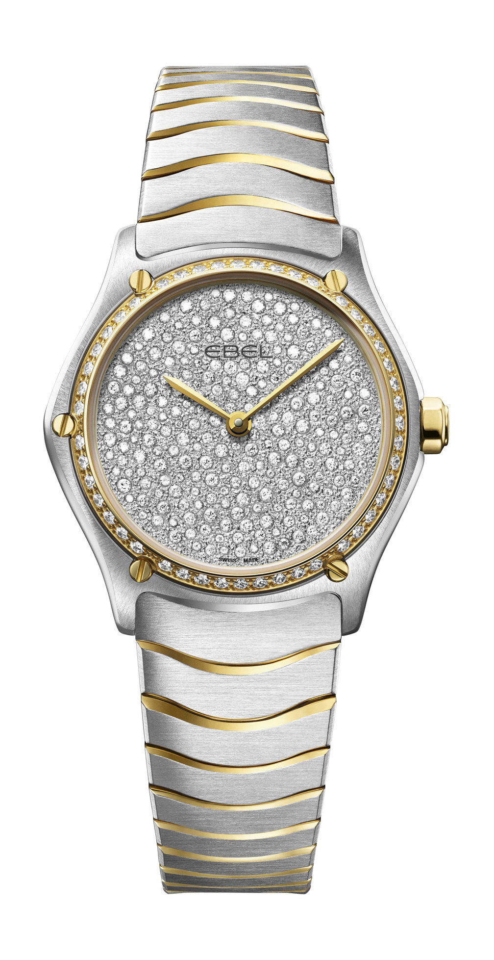 Ebel Sport Classic Stardust luxury timepiece - detailed view