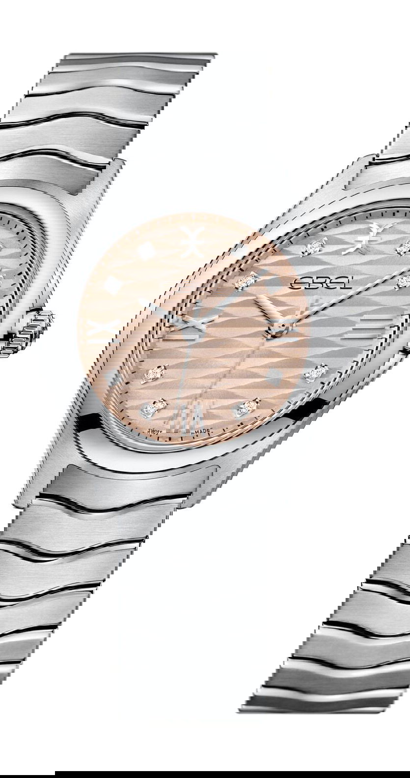 Ebel Wave luxury timepiece - detailed view