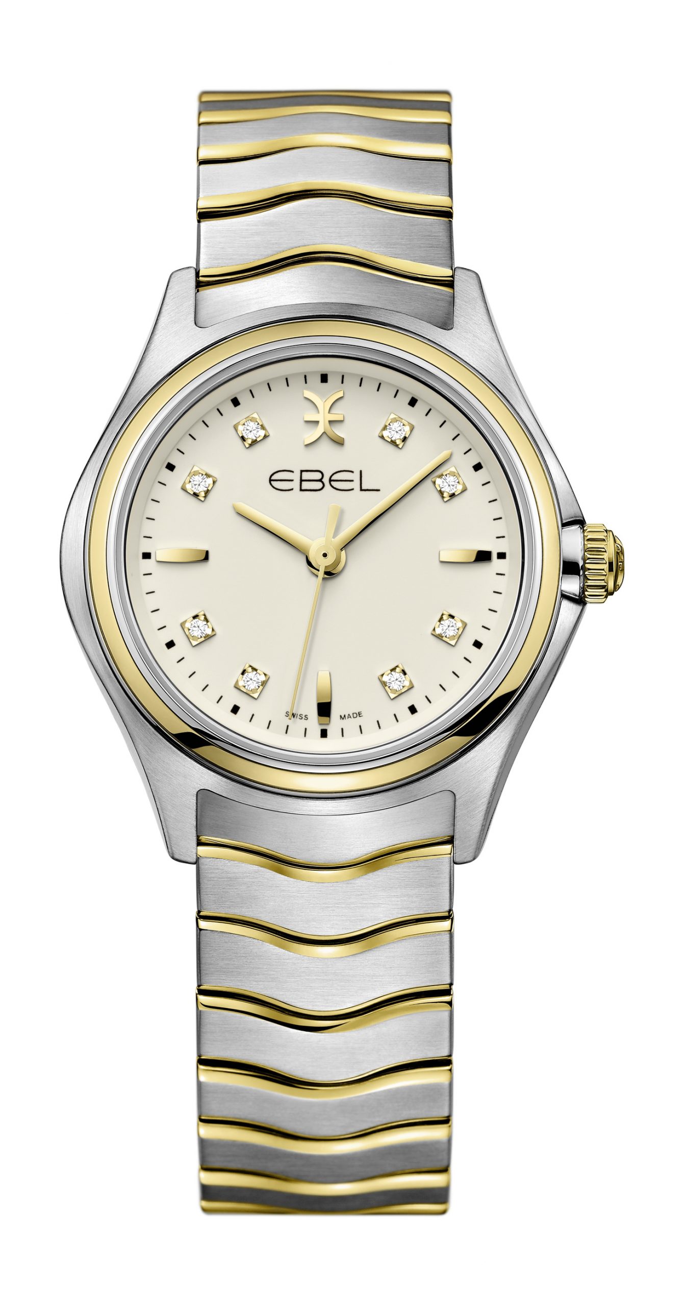 Ebel Wave luxury timepiece - detailed view